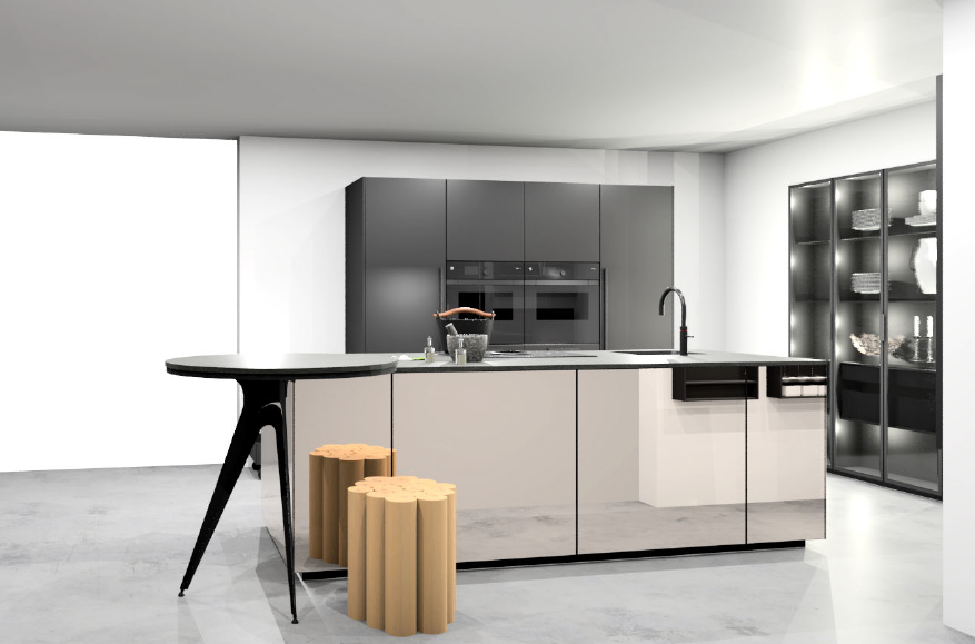 Verschil tussen een beurskeuken en een showroomkeuken