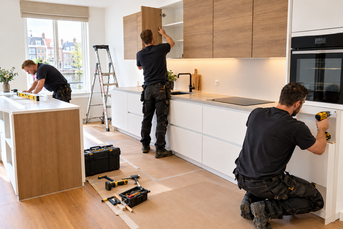 Hoe lang duurt een keuken plaatsen? | Uitleg & tips