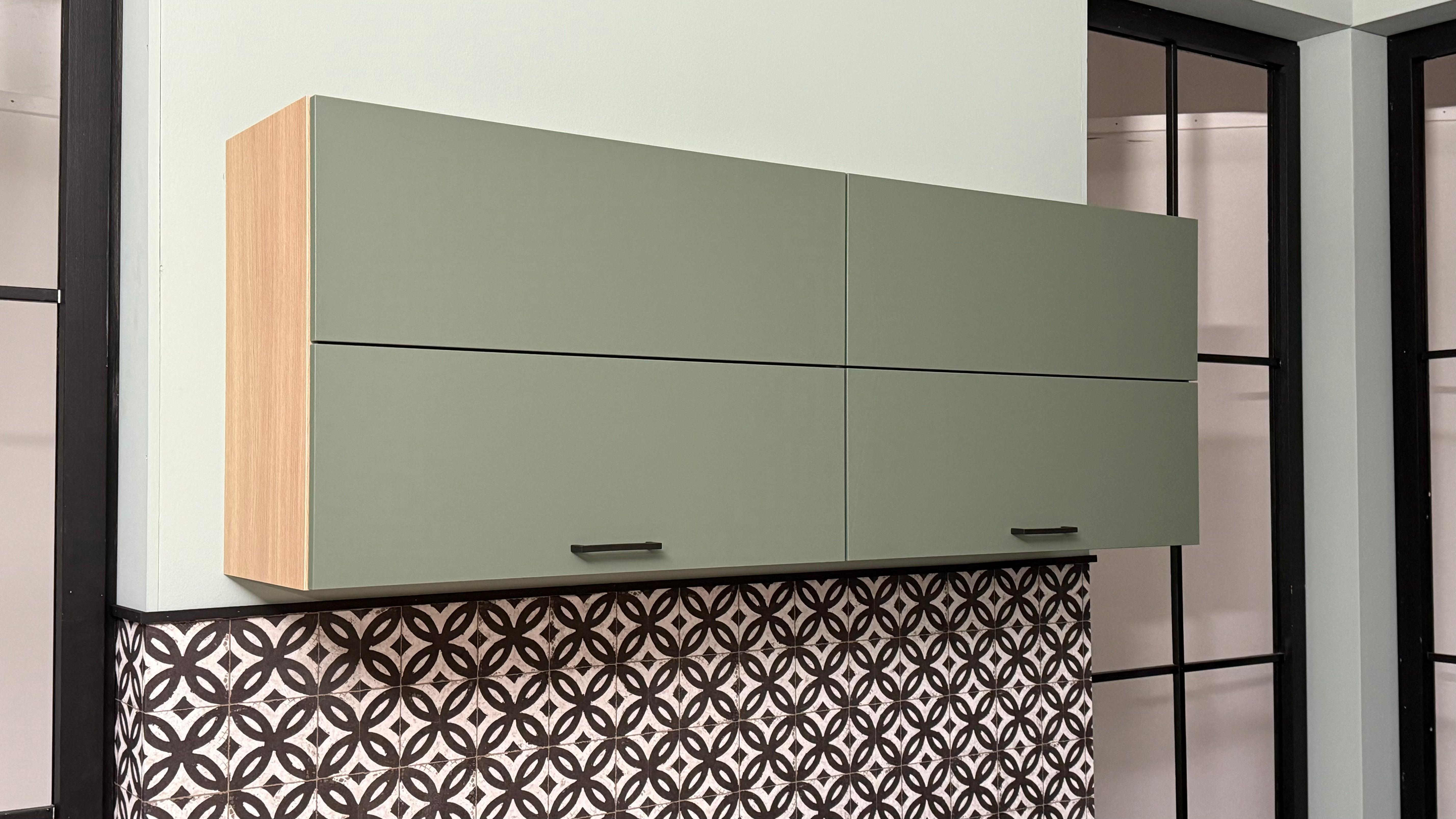 02612 - Eucalyptusgroene Schuller keuken