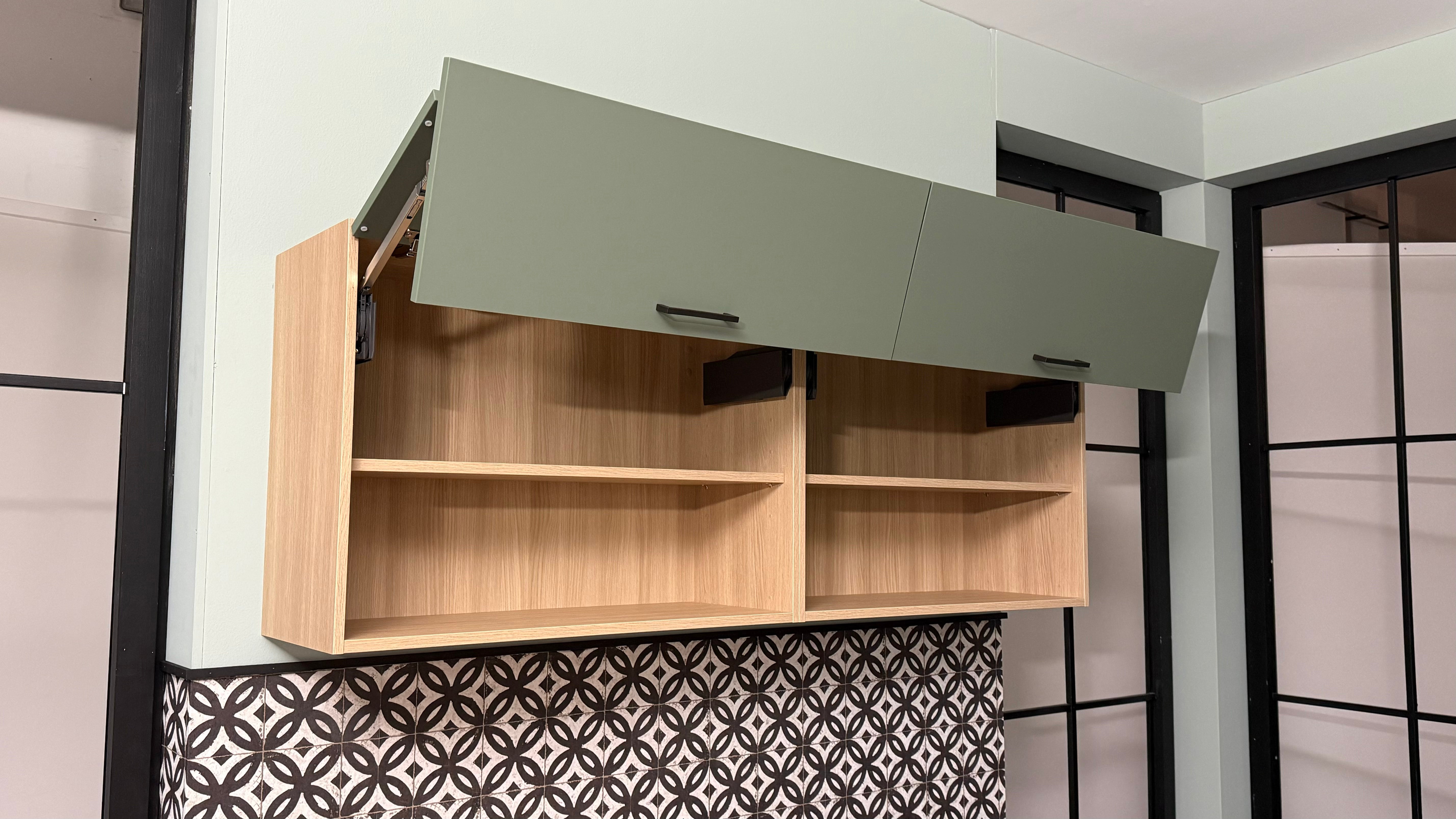 02612 - Eucalyptusgroene Schuller keuken