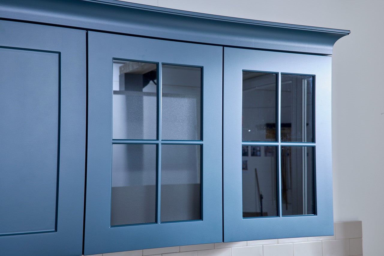 04817 - Landelijke Schüller keuken in diepblauw