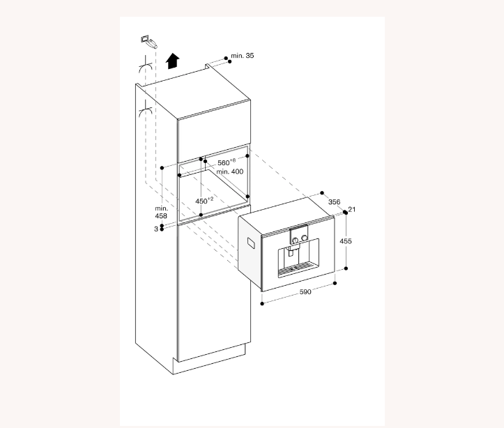 CMP250102 - Koffievolautomaat