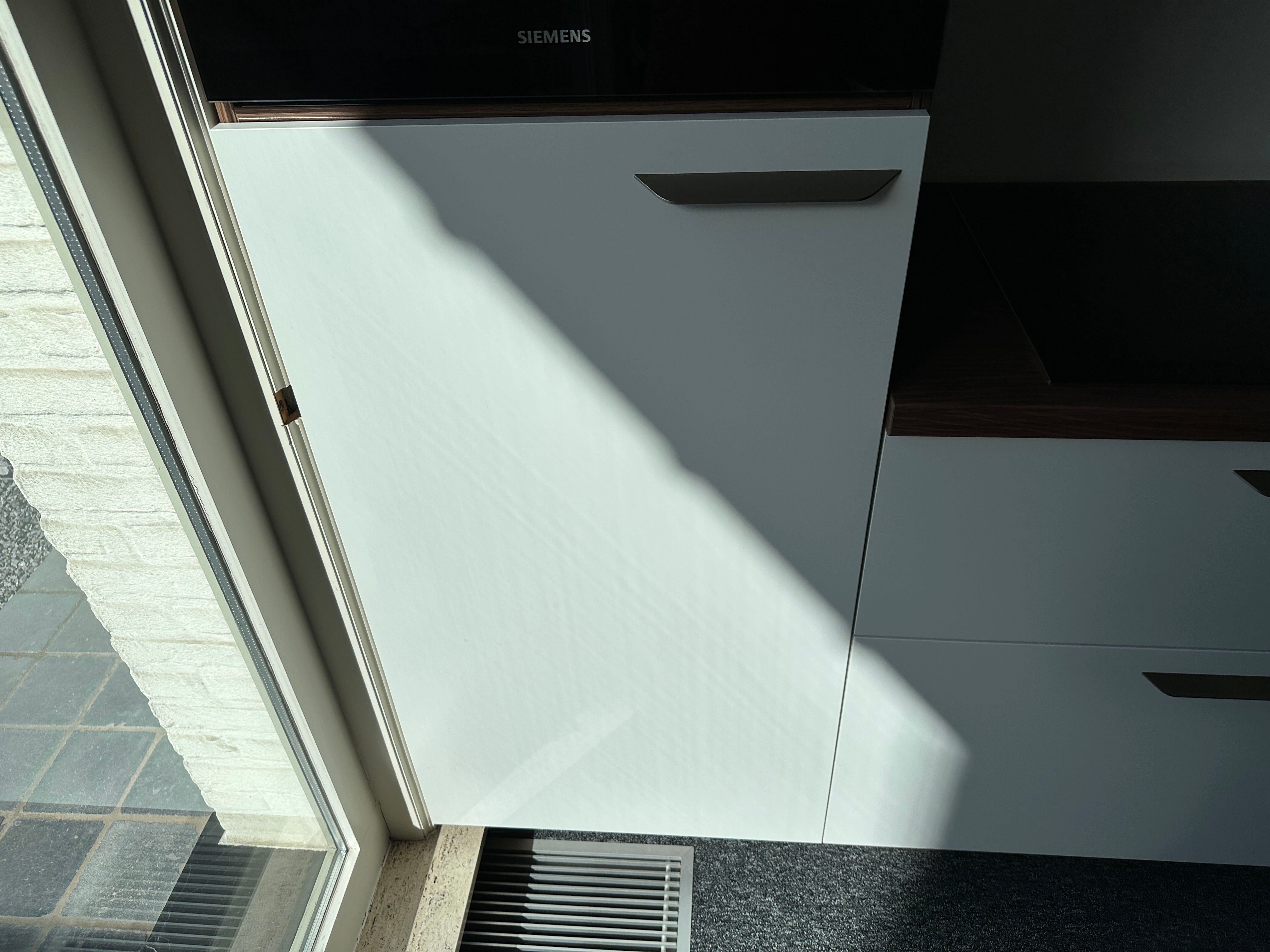 01718 - Rechte witte keuken