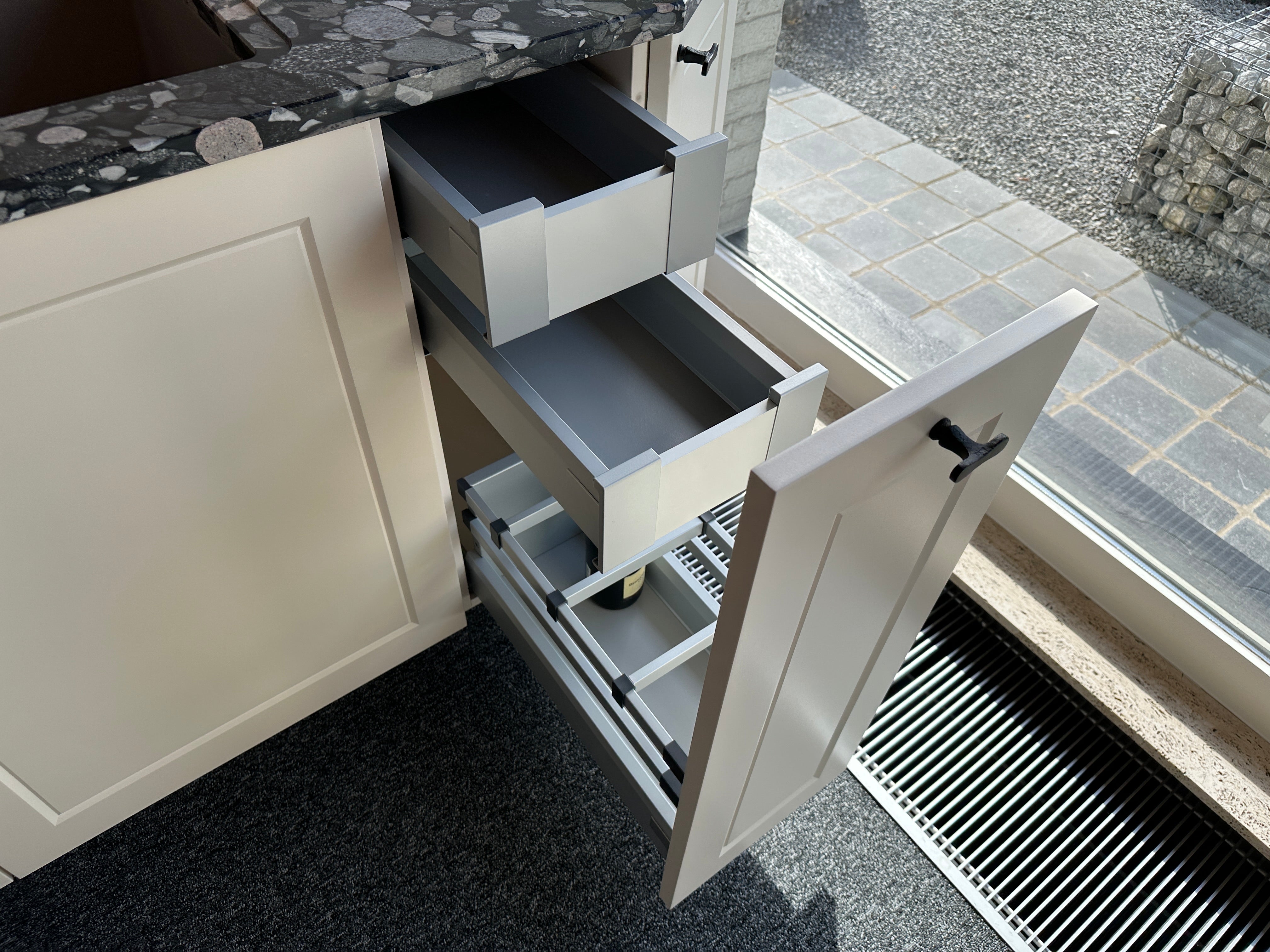 01698 - Landelijke schiereiland keuken