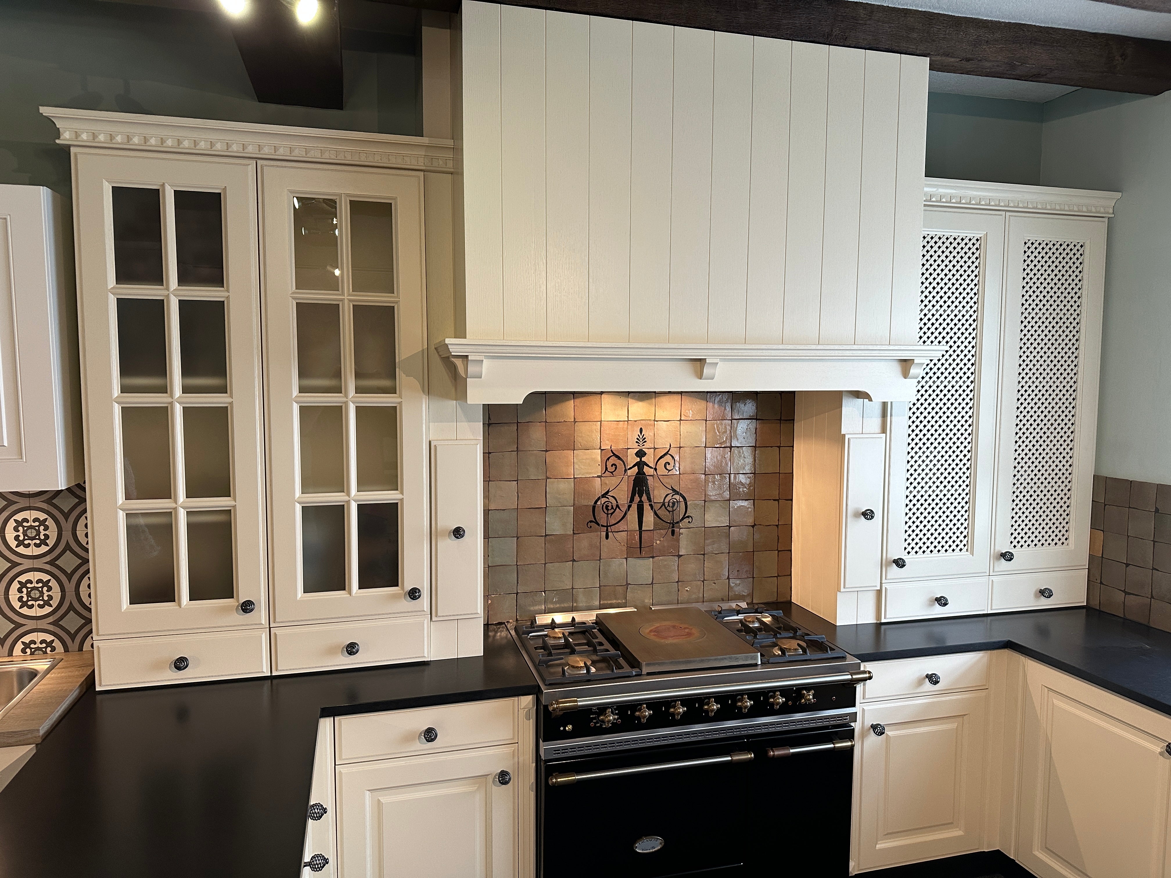 01710 - Landelijke schiereiland keuken