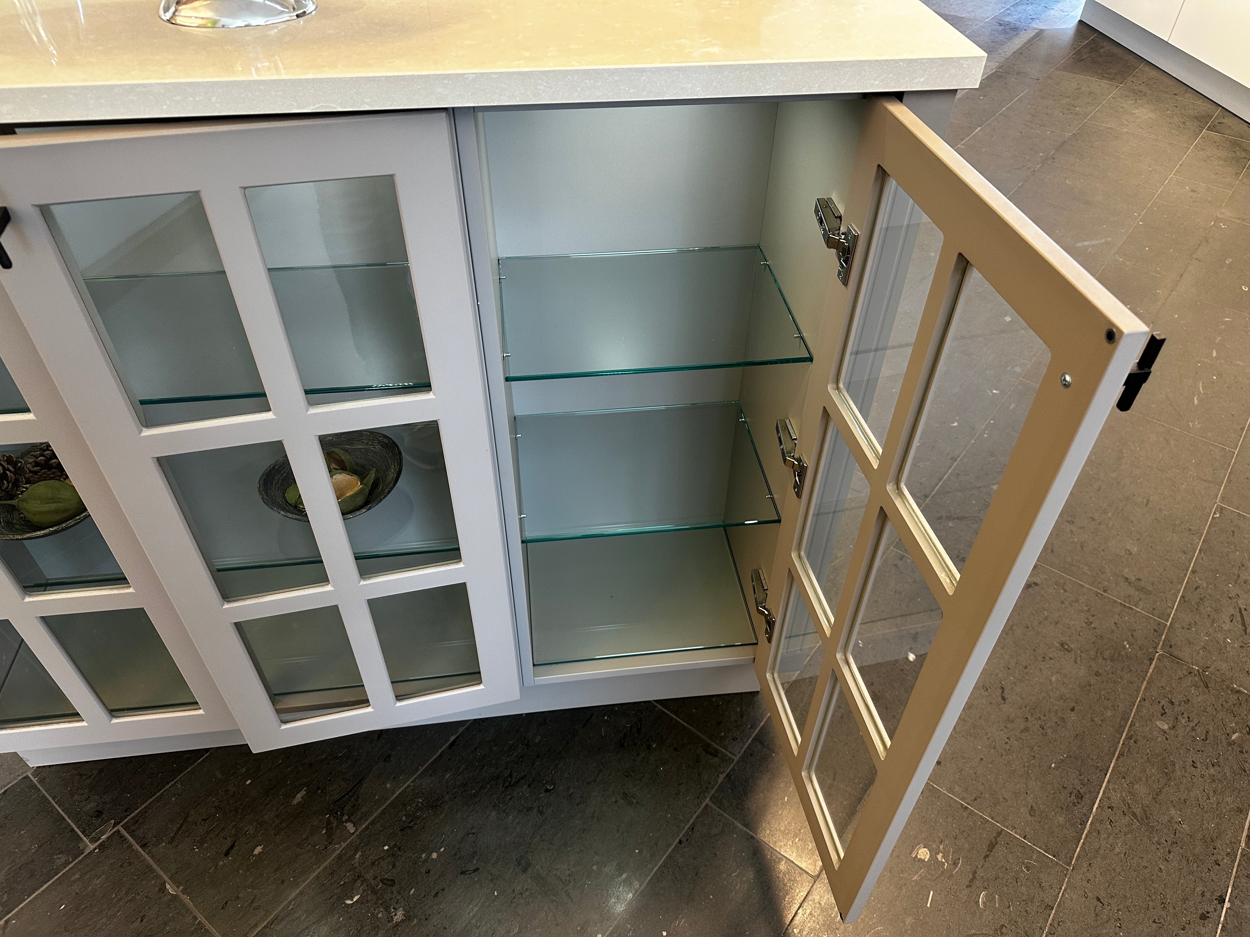 00841 - Landelijk schiereiland keuken