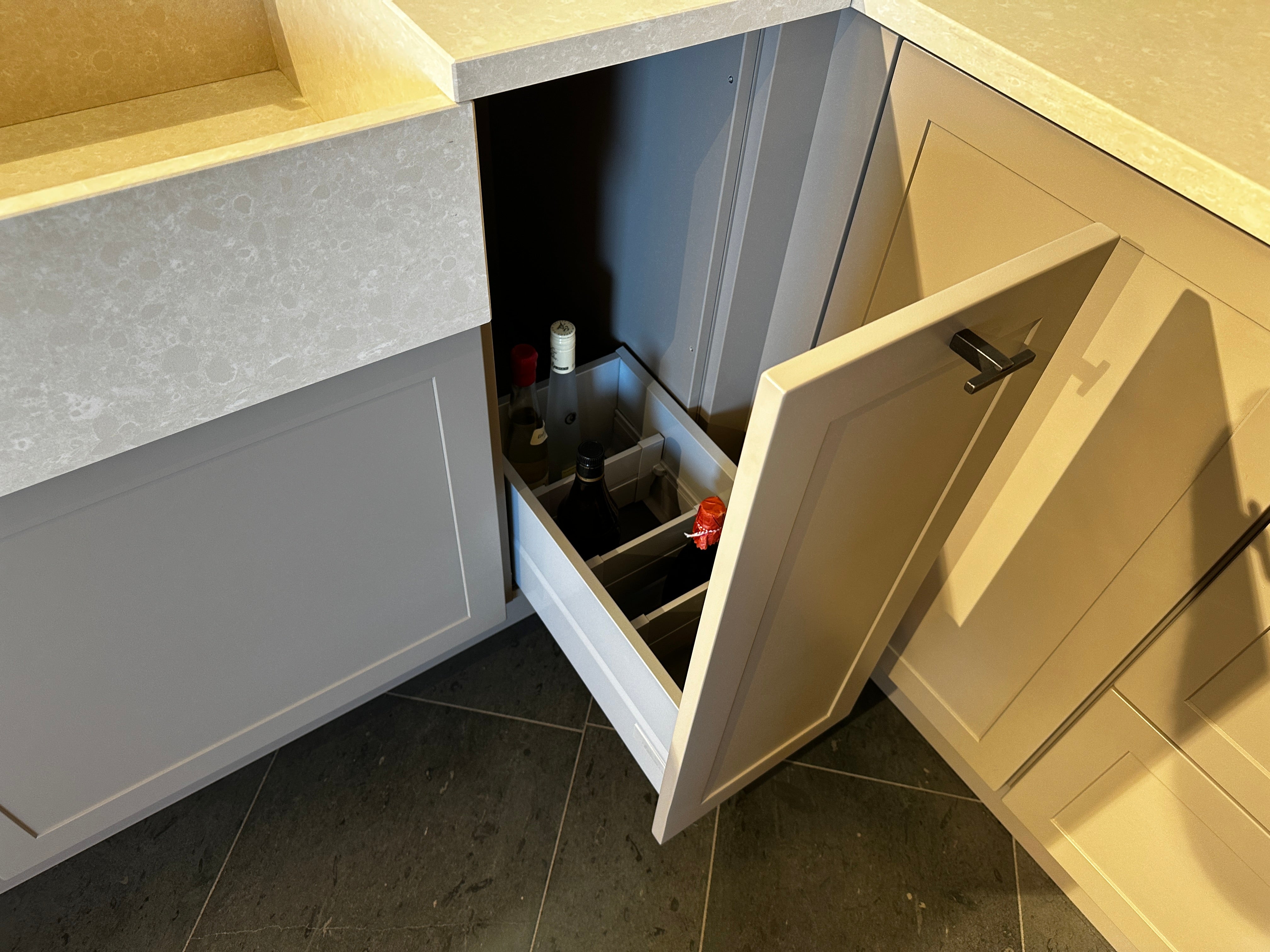 00841 - Landelijk schiereiland keuken