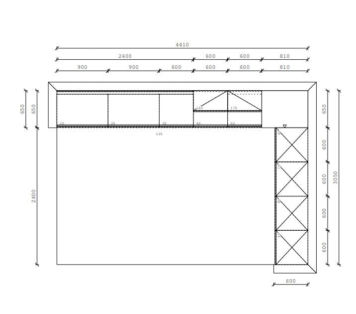 02736 - Kiezelgrijze Schuller keuken