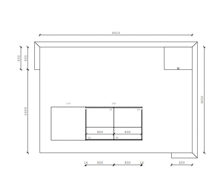 02736 - Kiezelgrijze Schuller keuken