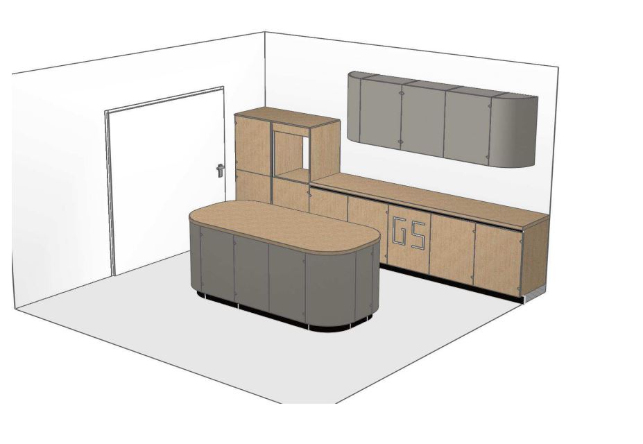 02545 - Zandeiken Schüller keuken