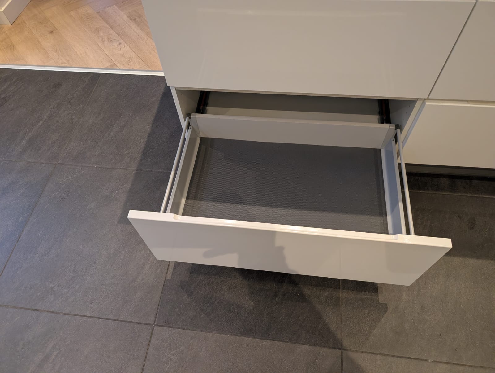 02520 - Witte schiereiland keuken