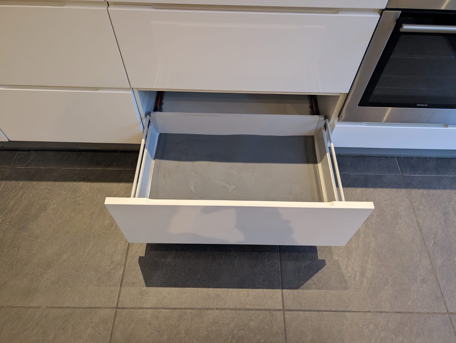 02520 - Witte schiereiland keuken