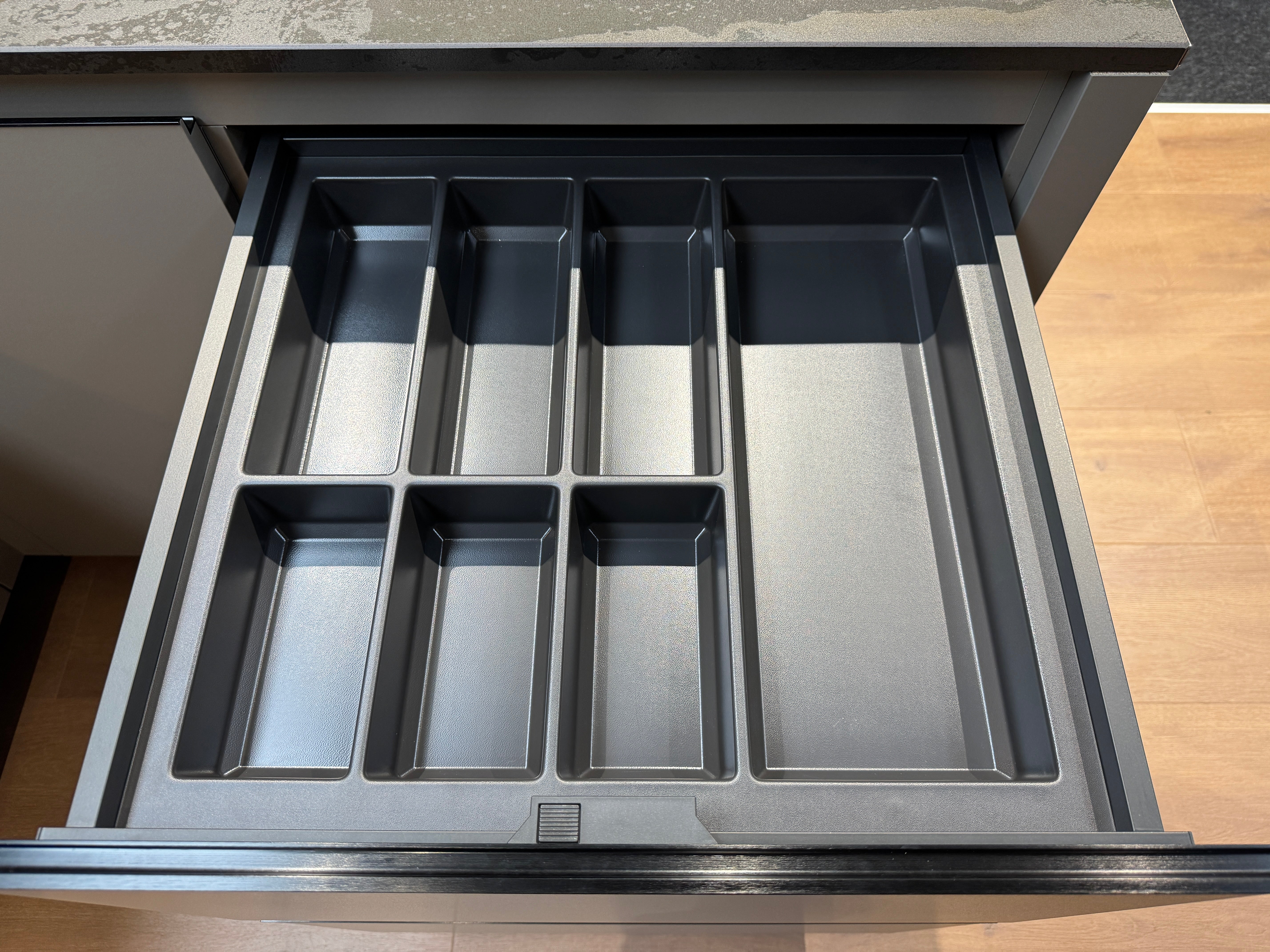 33983 - Grey island kitchen from Rotpunkt with Dekton top
