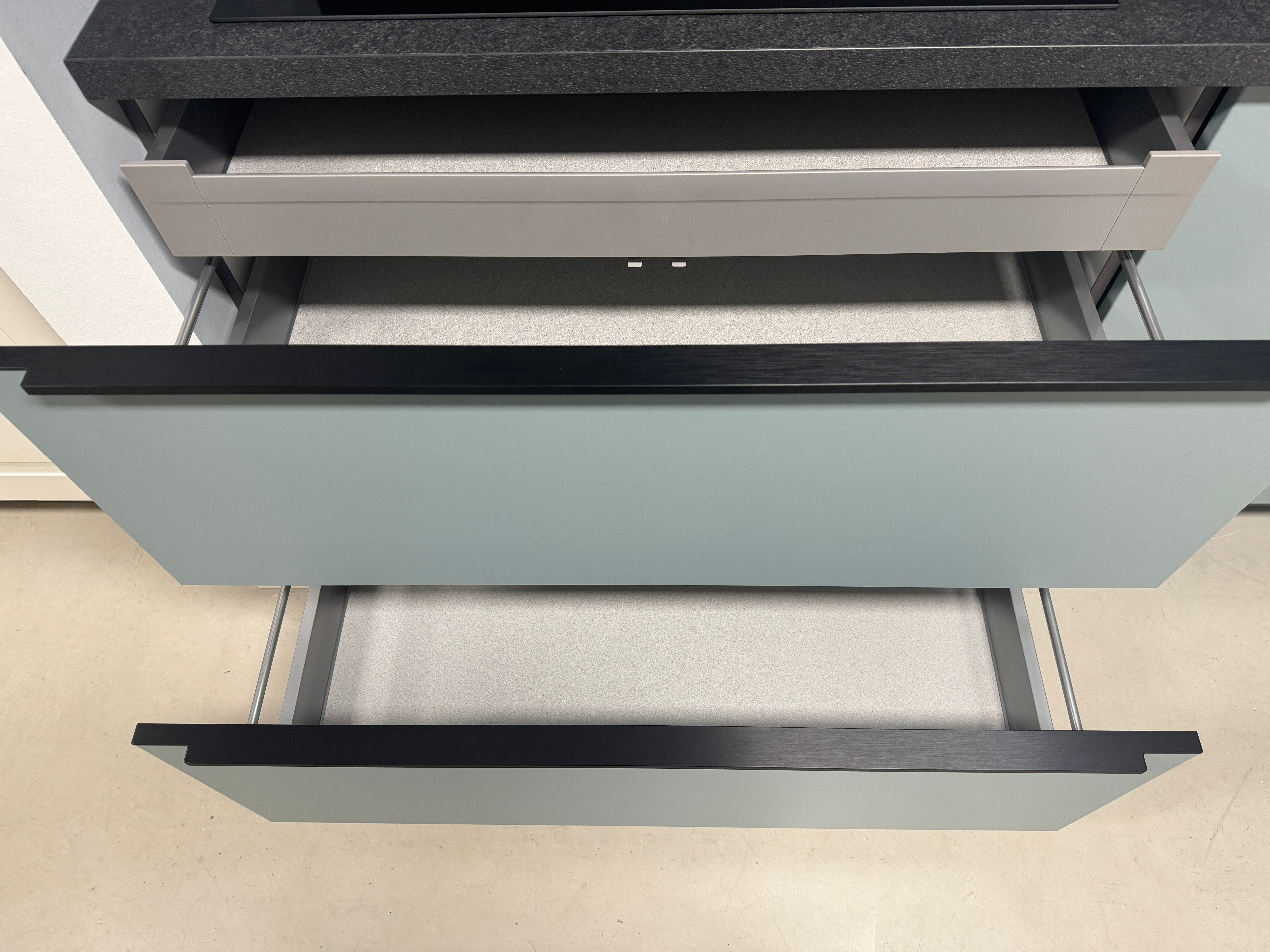 00398 - Moderne aqua supermat keuken