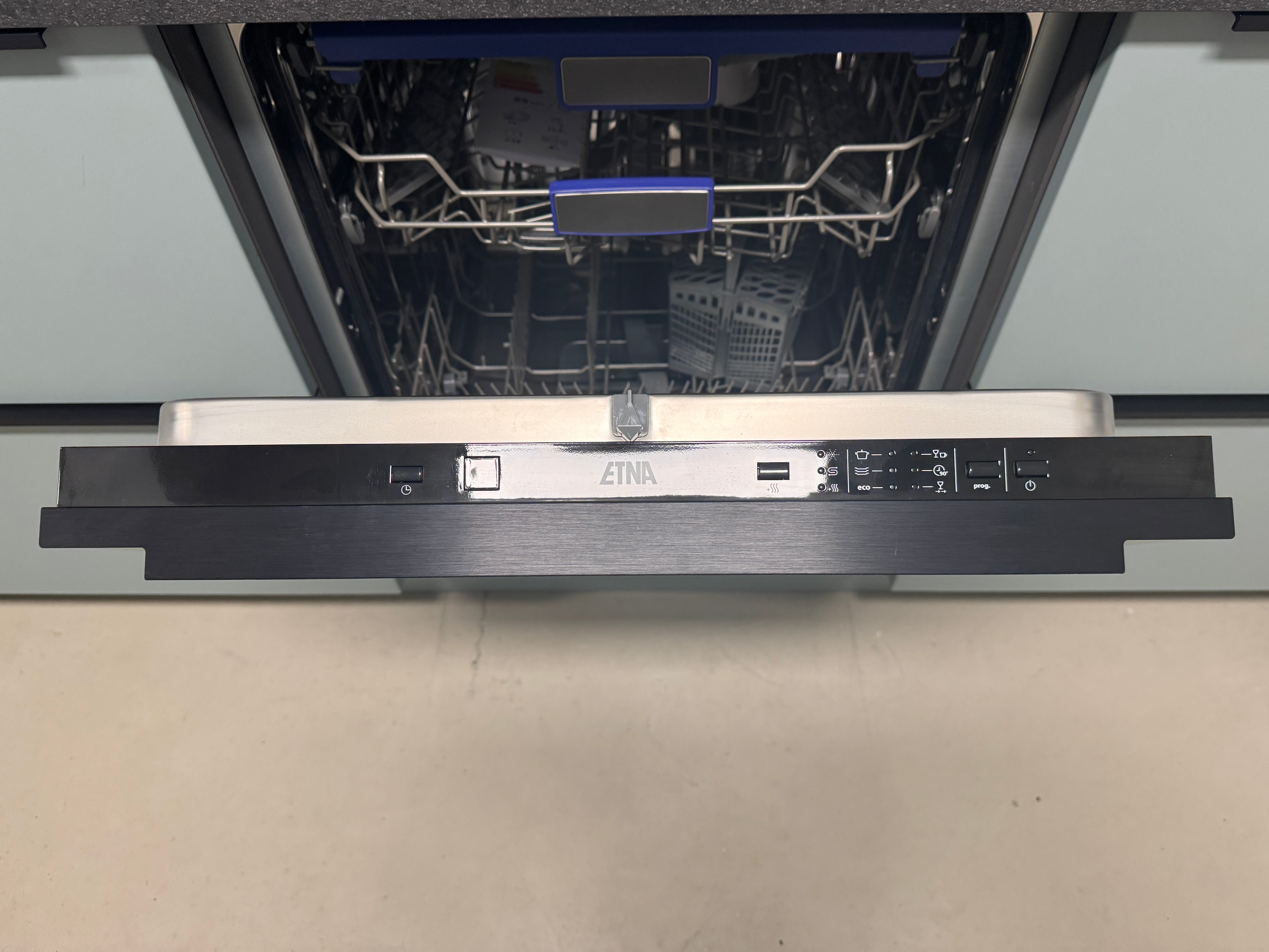 00398 - Moderne aqua supermat keuken