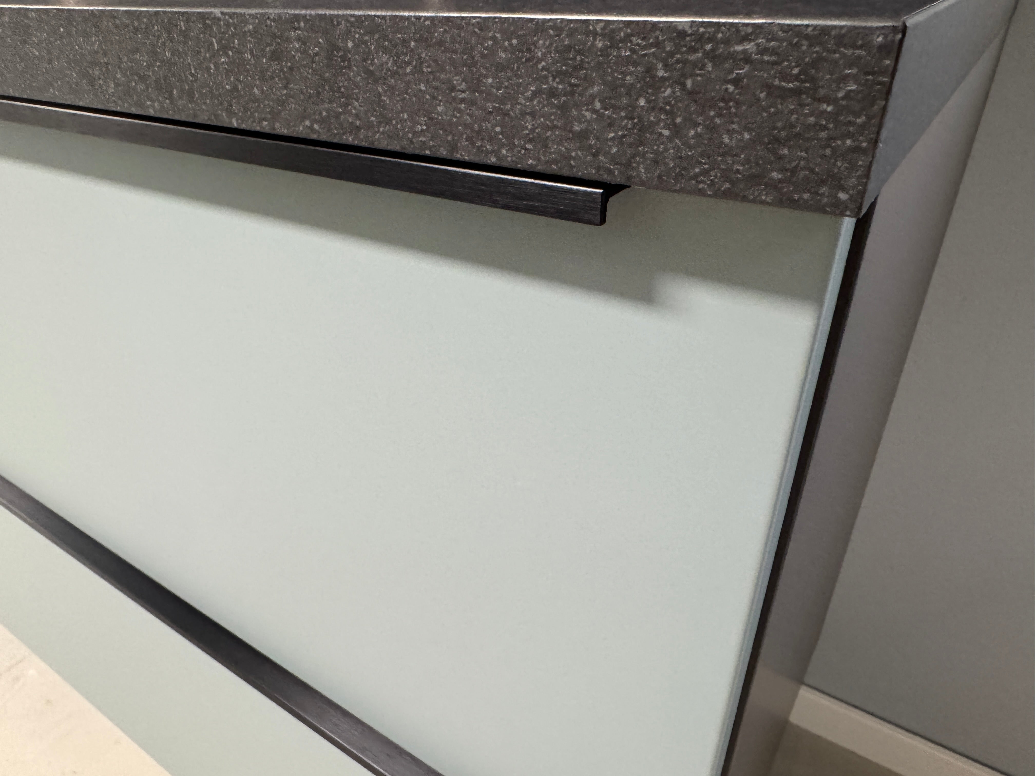 00398 - Moderne aqua supermat keuken