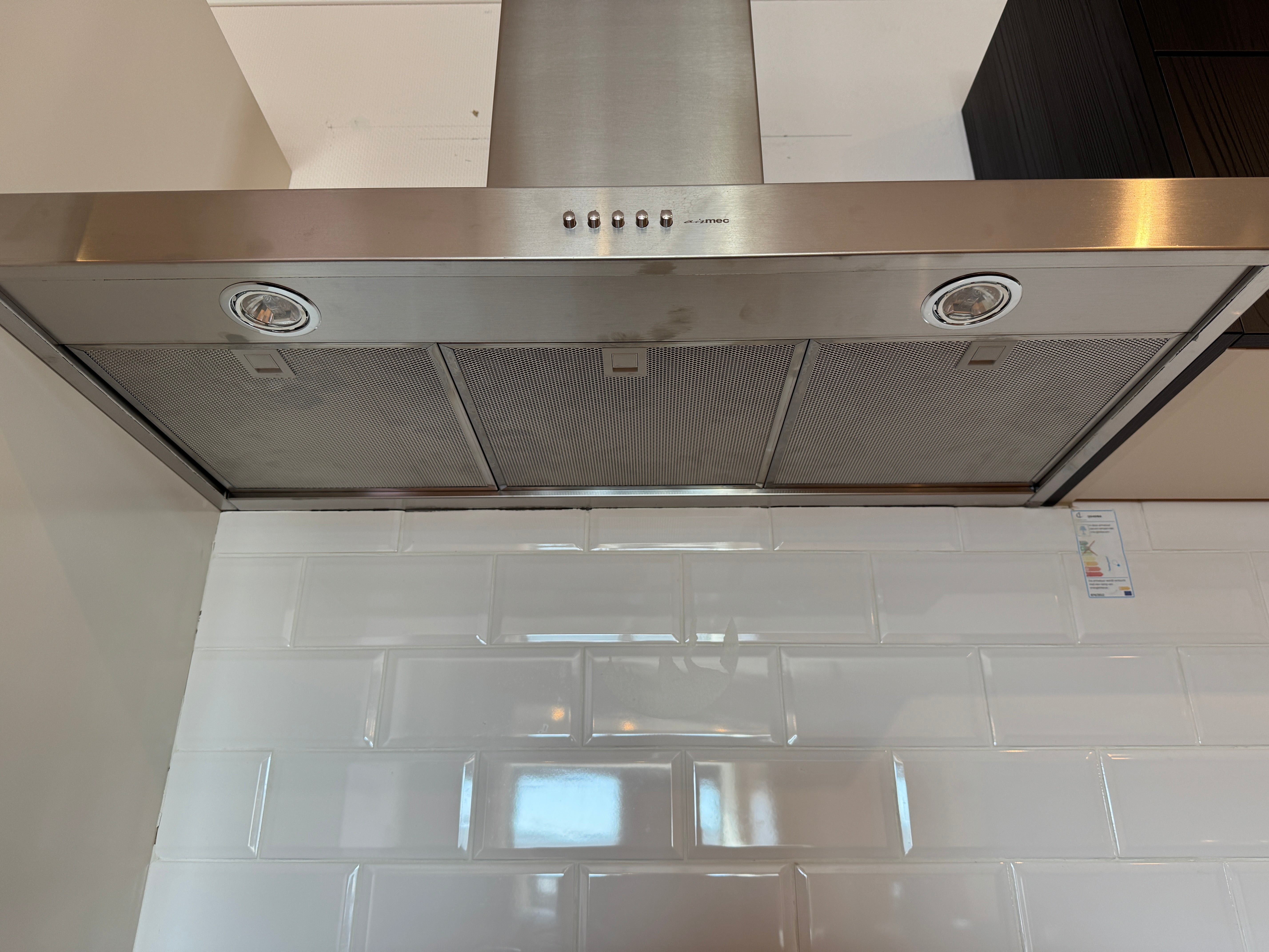 01091 - Hoogglans witte keuken