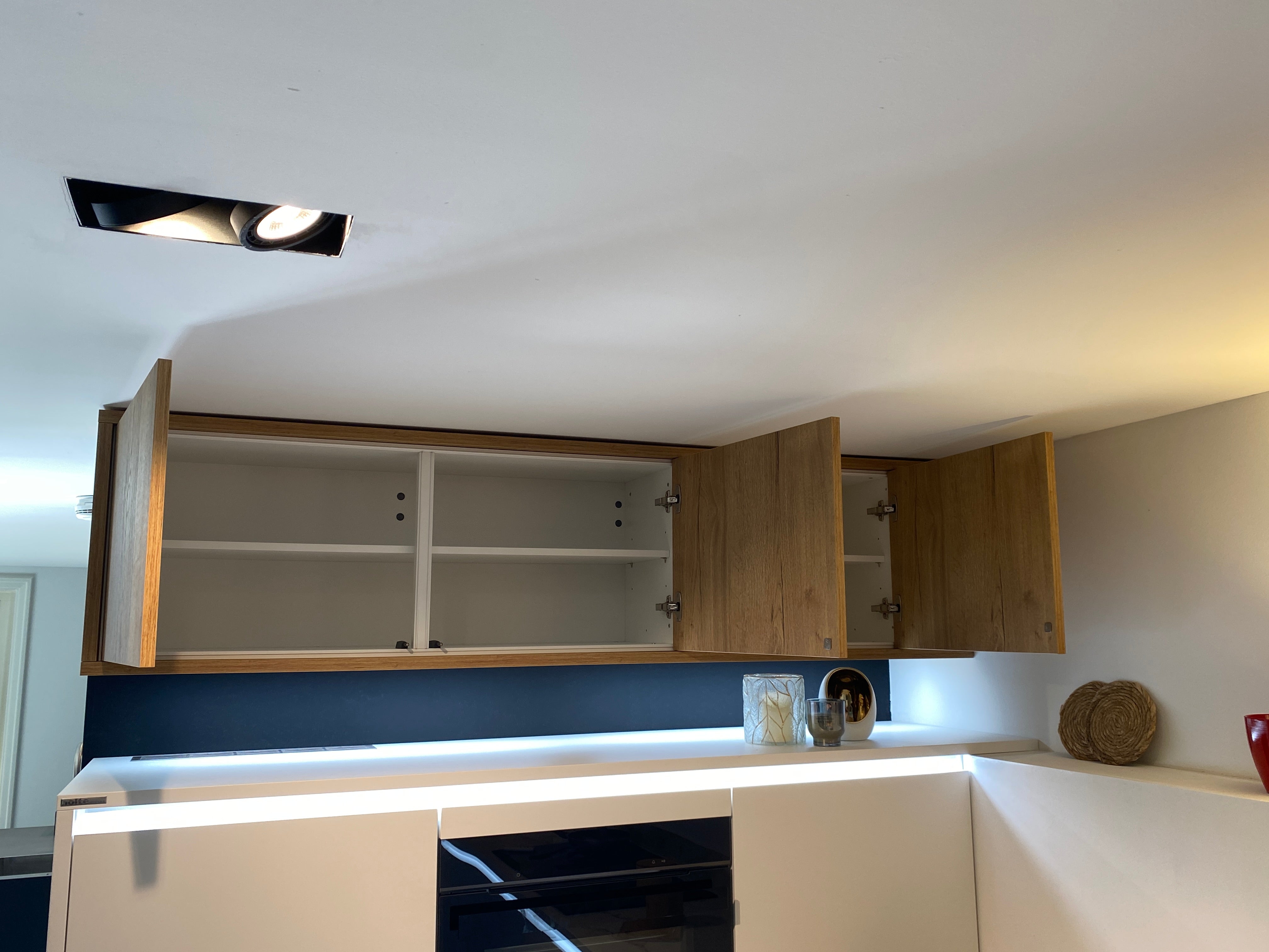 01492 - Witte schiereiland keuken