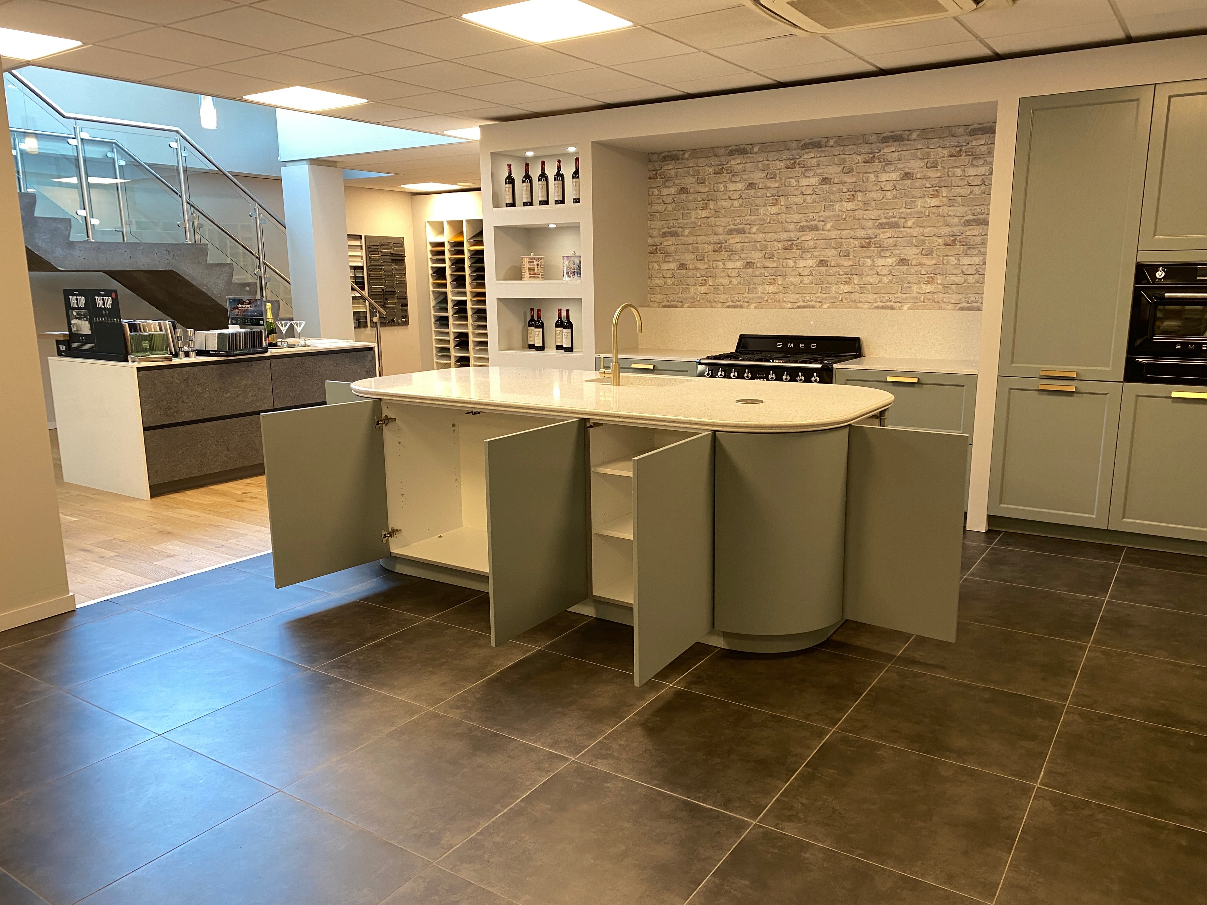 01829 - Modern/landelijk eilandkeuken