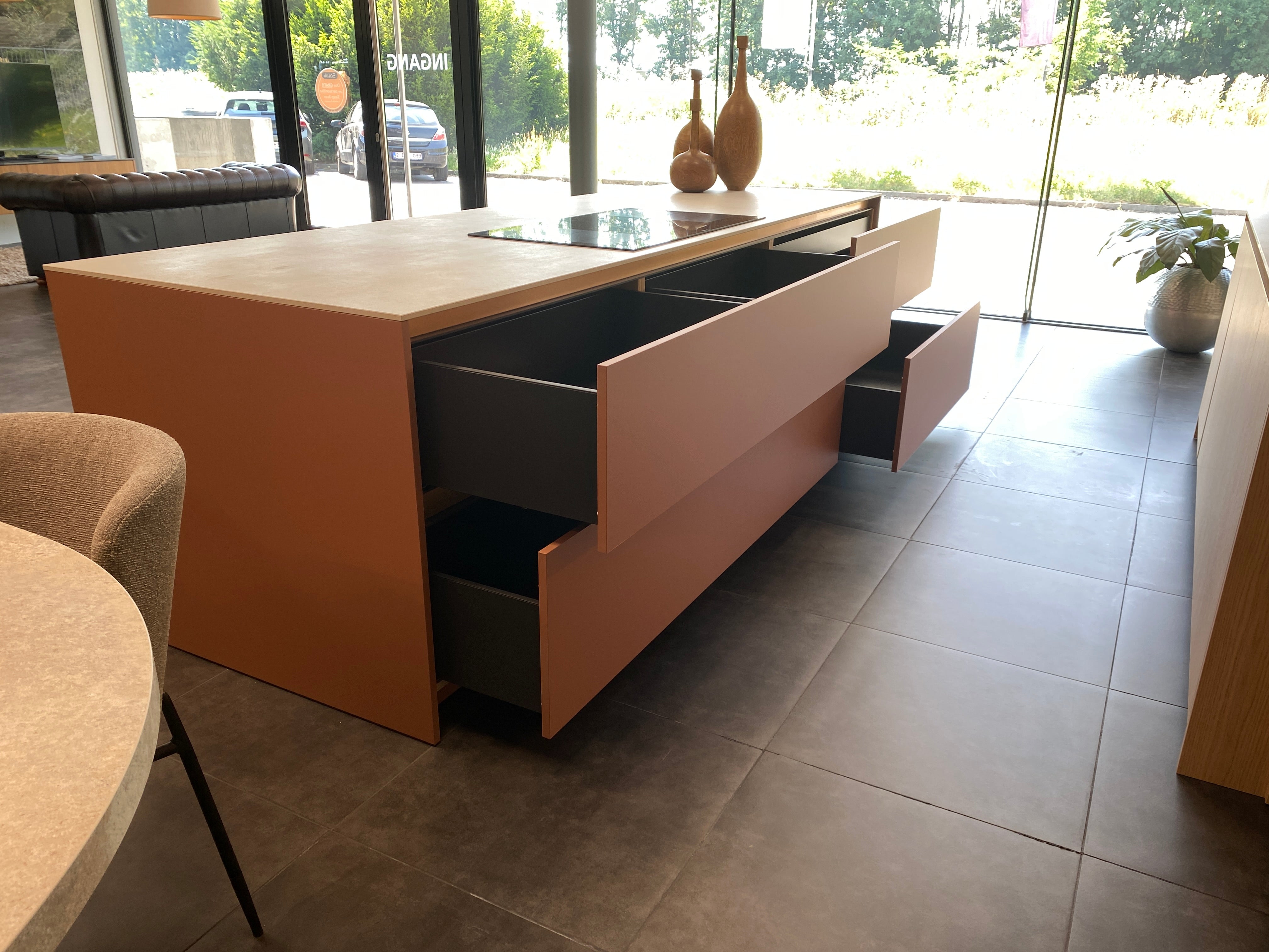01726 - Terracotta keuken met eiken