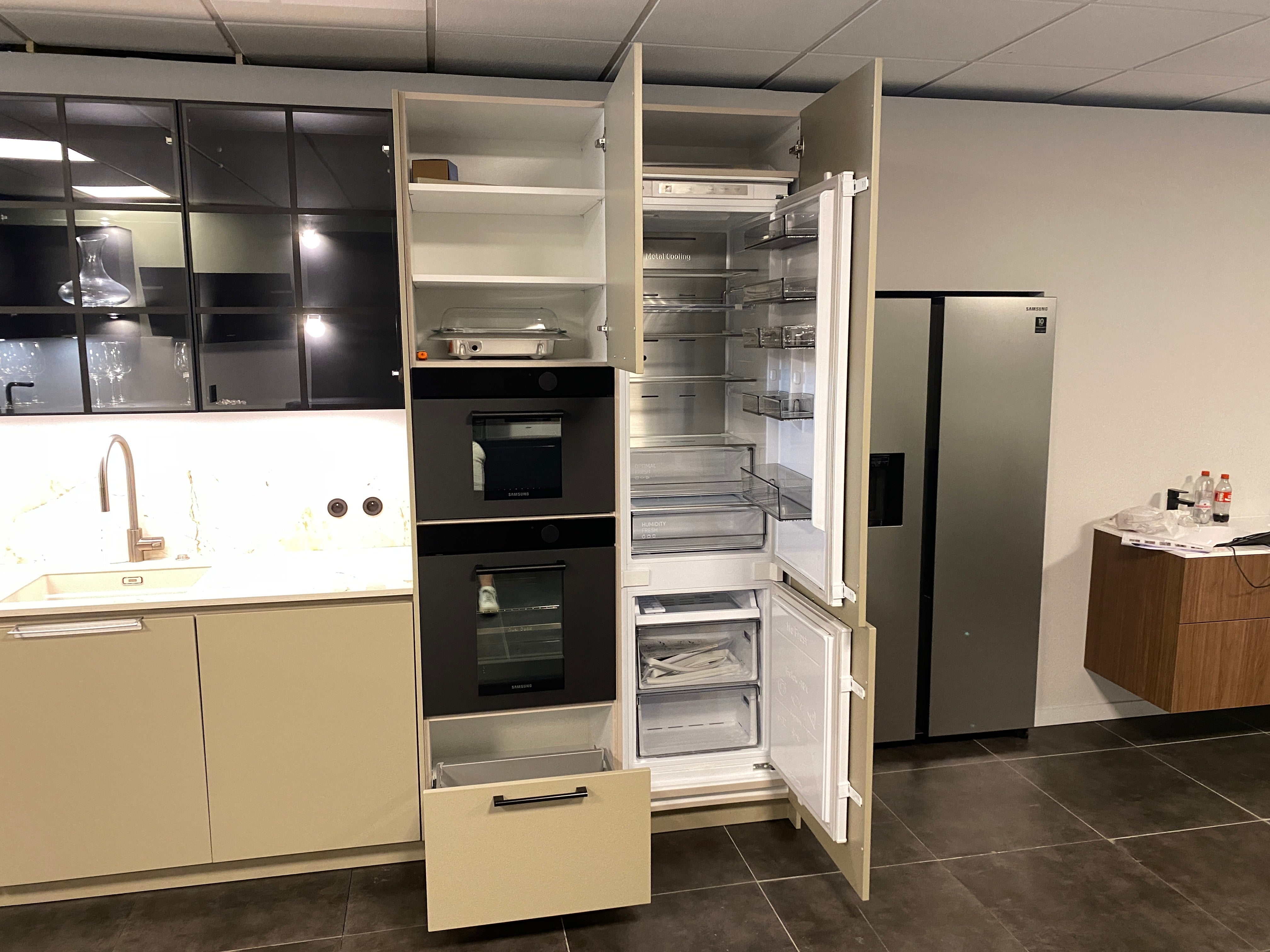 01839 - Marmerlook hoekkeuken