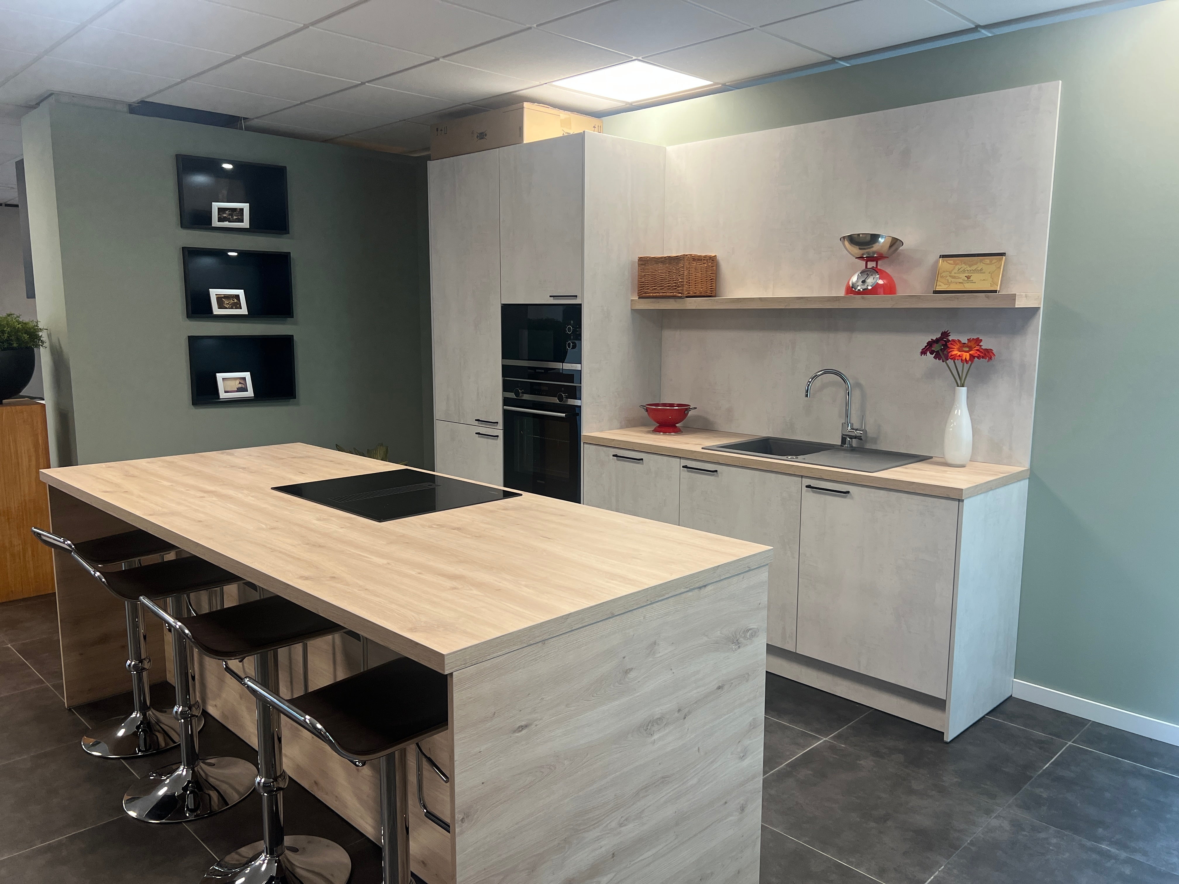 01833 - Modern/Landelijke eilandkeuken