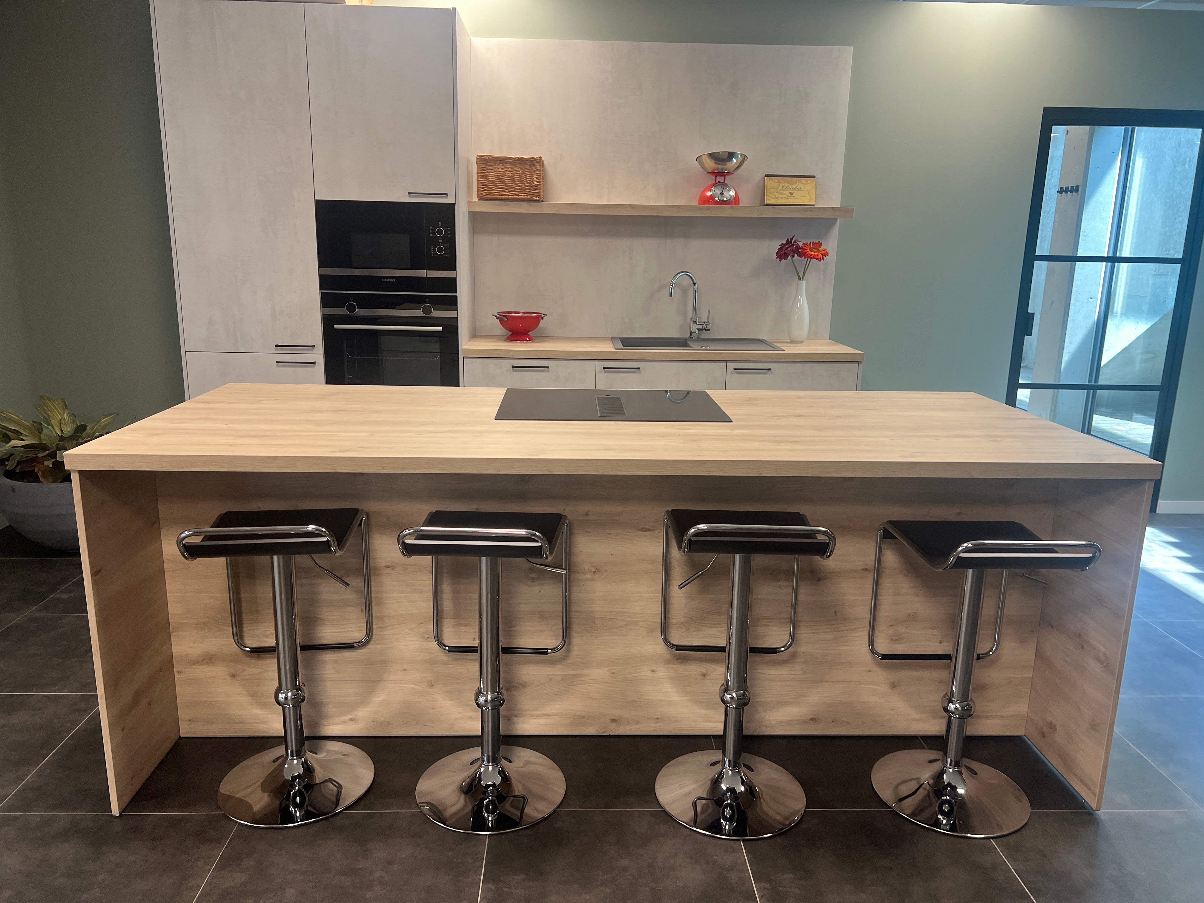 01833 - Modern/Landelijke eilandkeuken