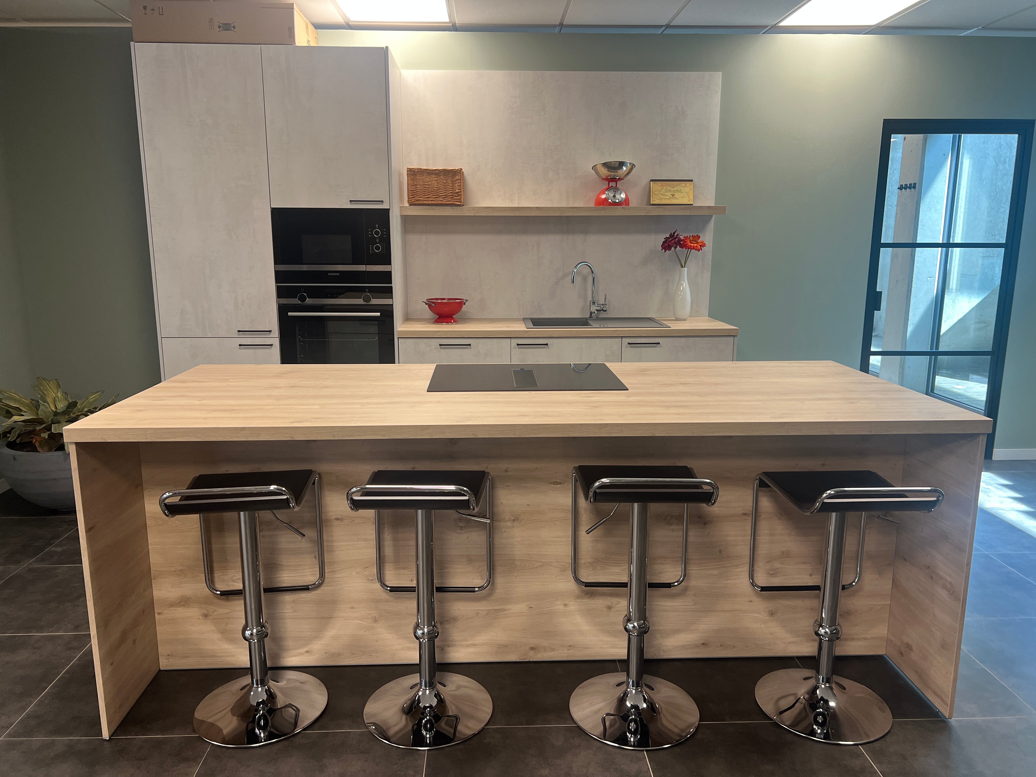 01833 - Modern/Landelijke eilandkeuken