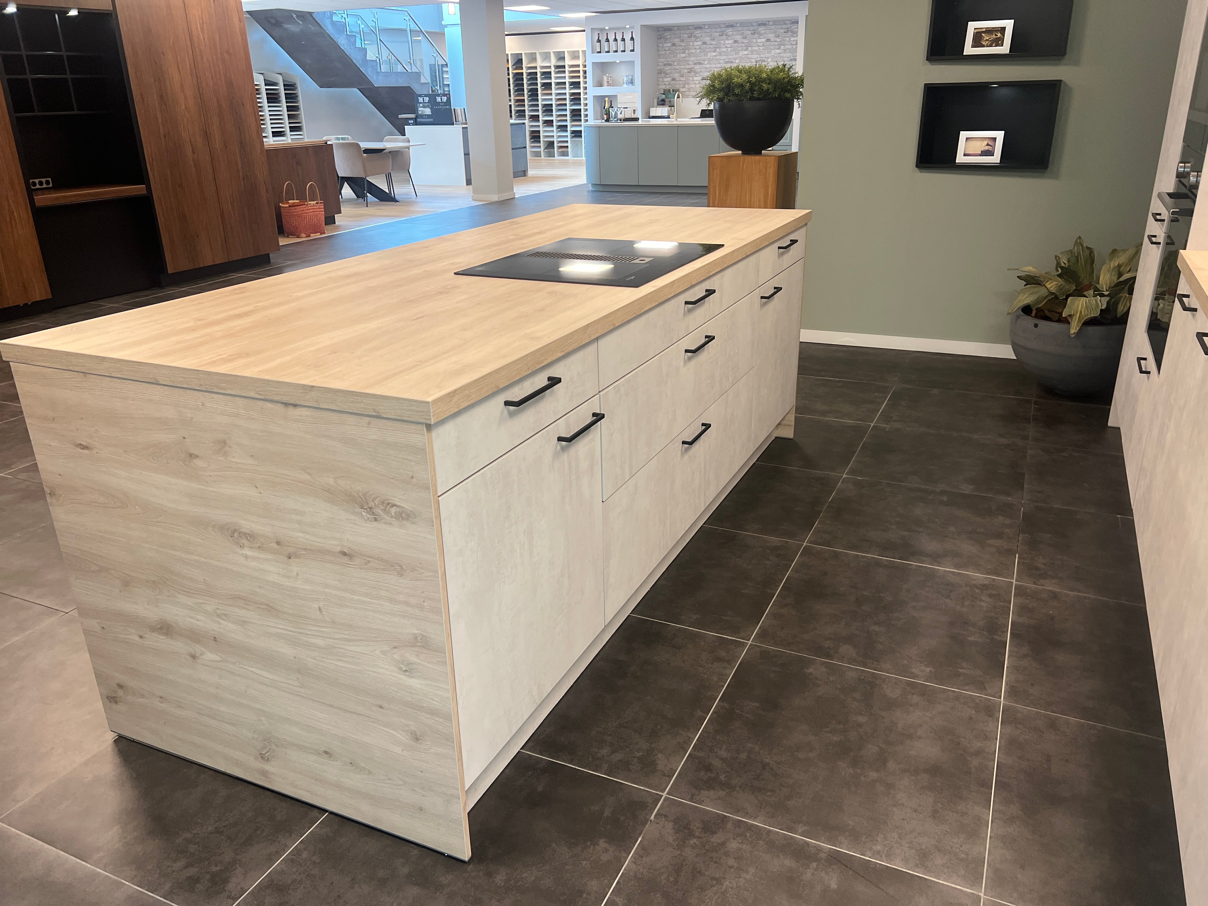 01833 - Modern/Landelijke eilandkeuken