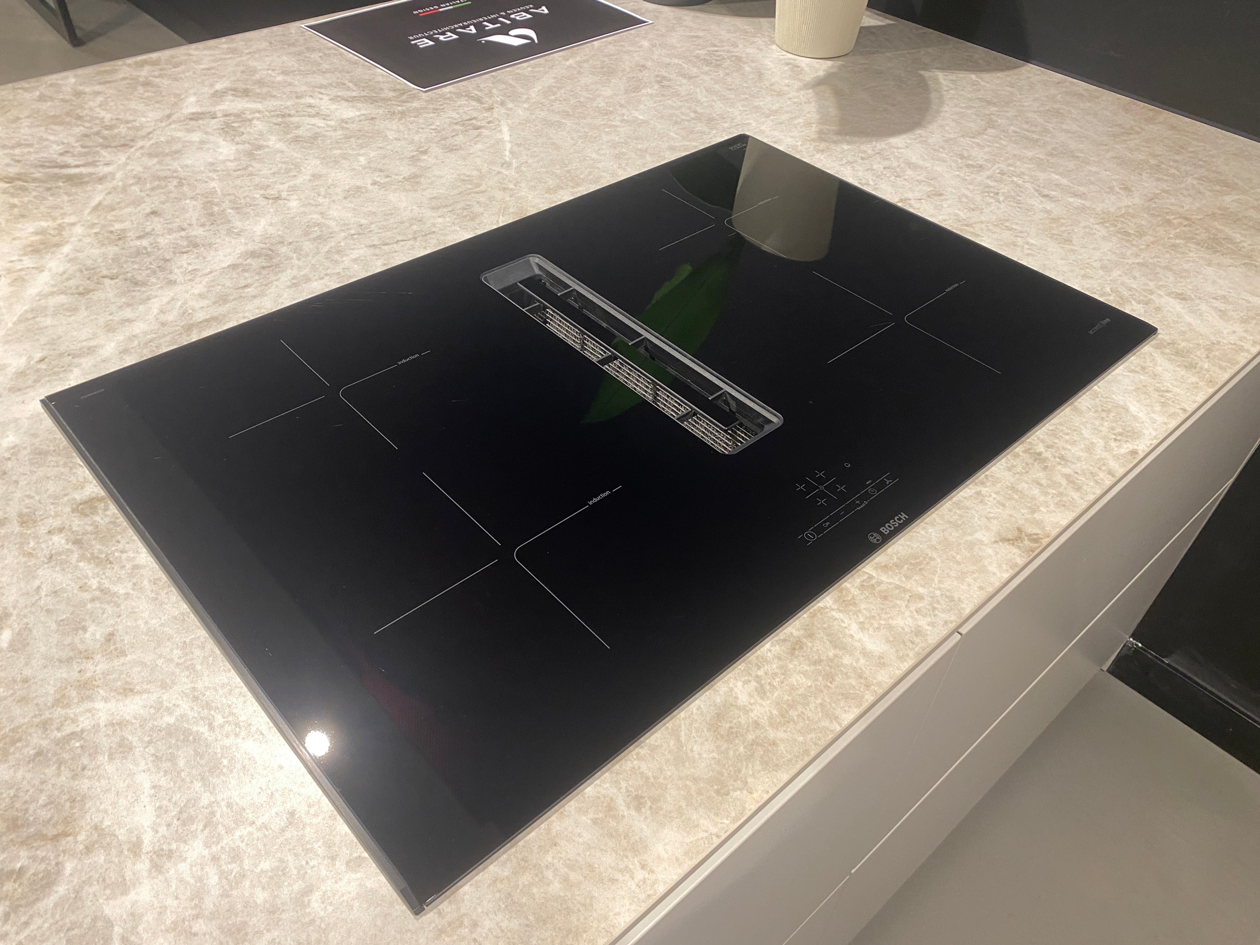 02448 - Eiken fineer eilandkeuken