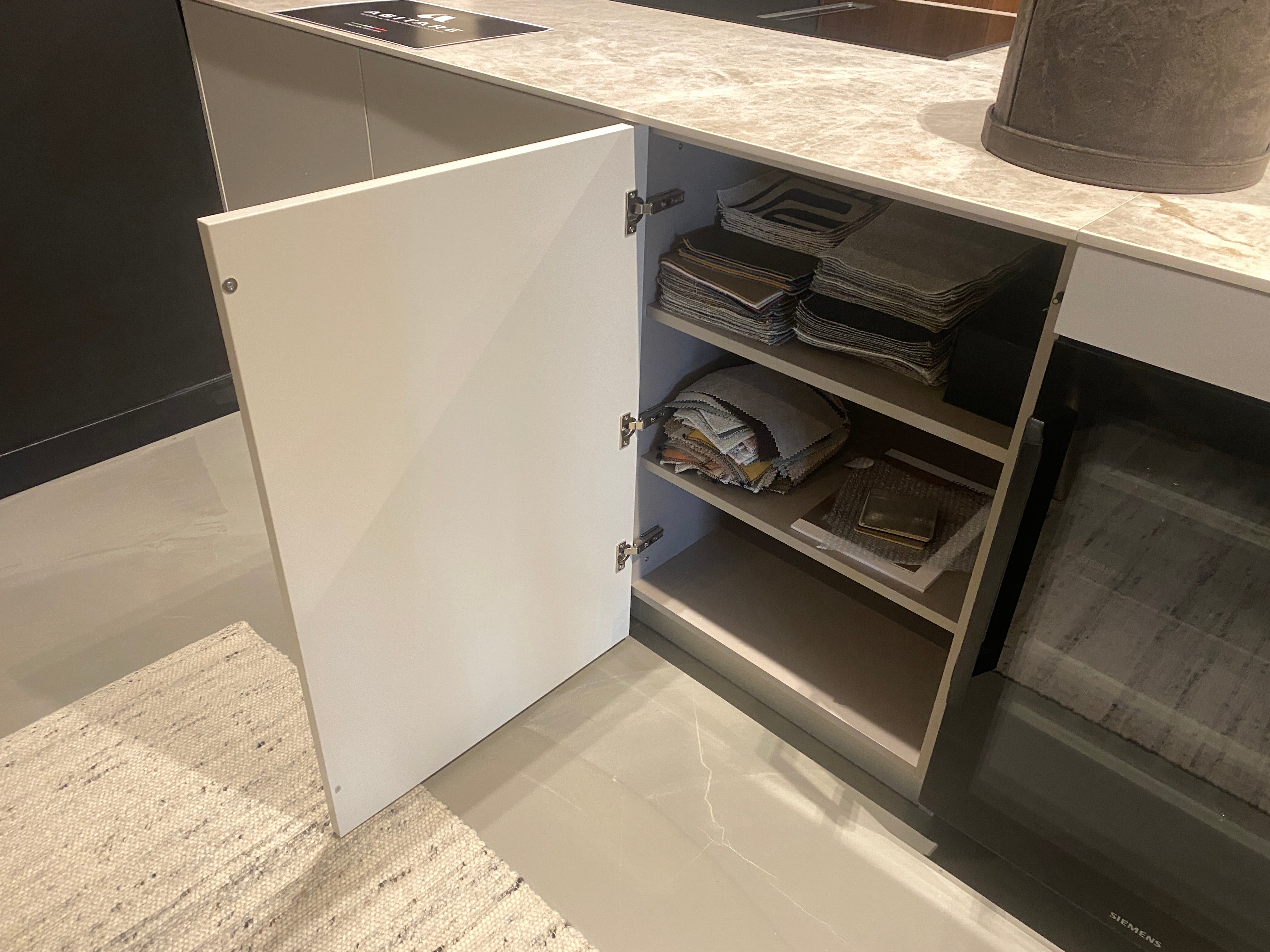 02448 - Eiken fineer eilandkeuken