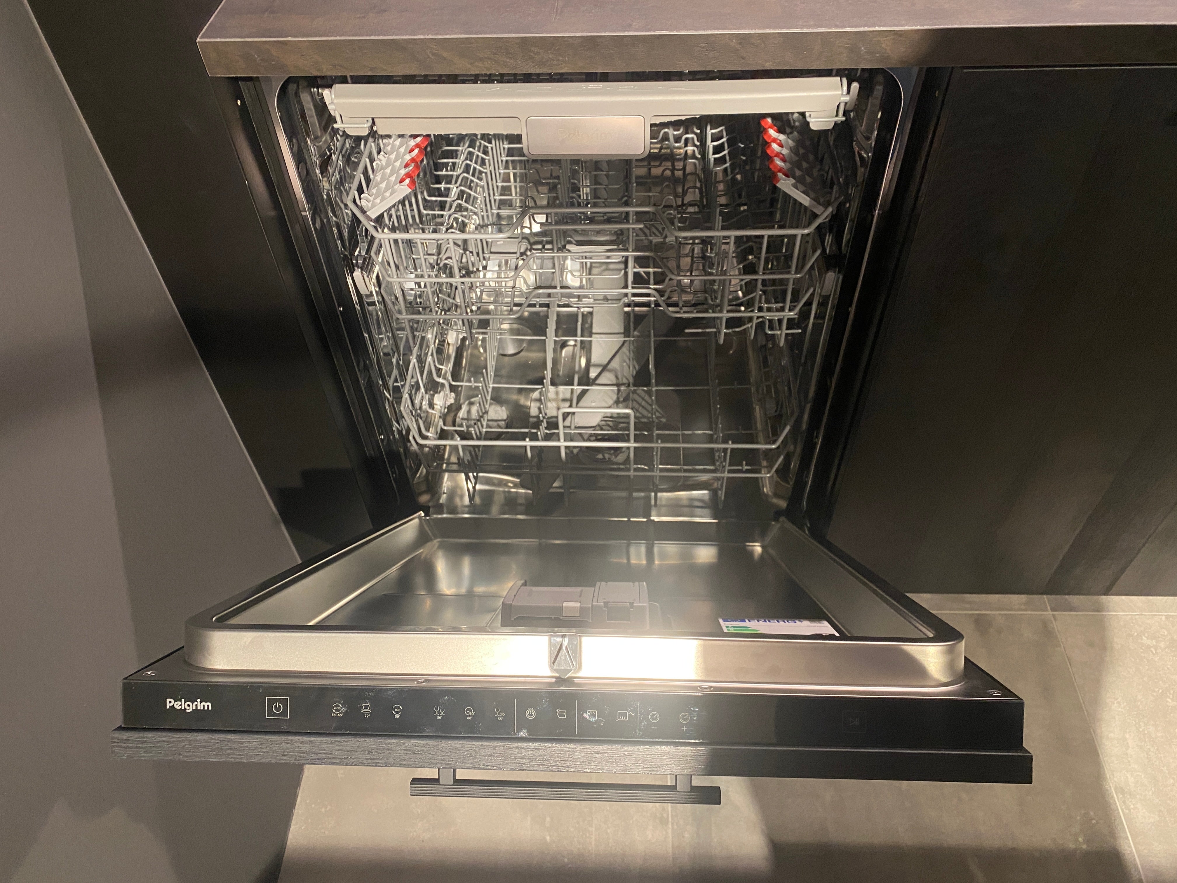 02510 - Moderne Rotpunkt keuken