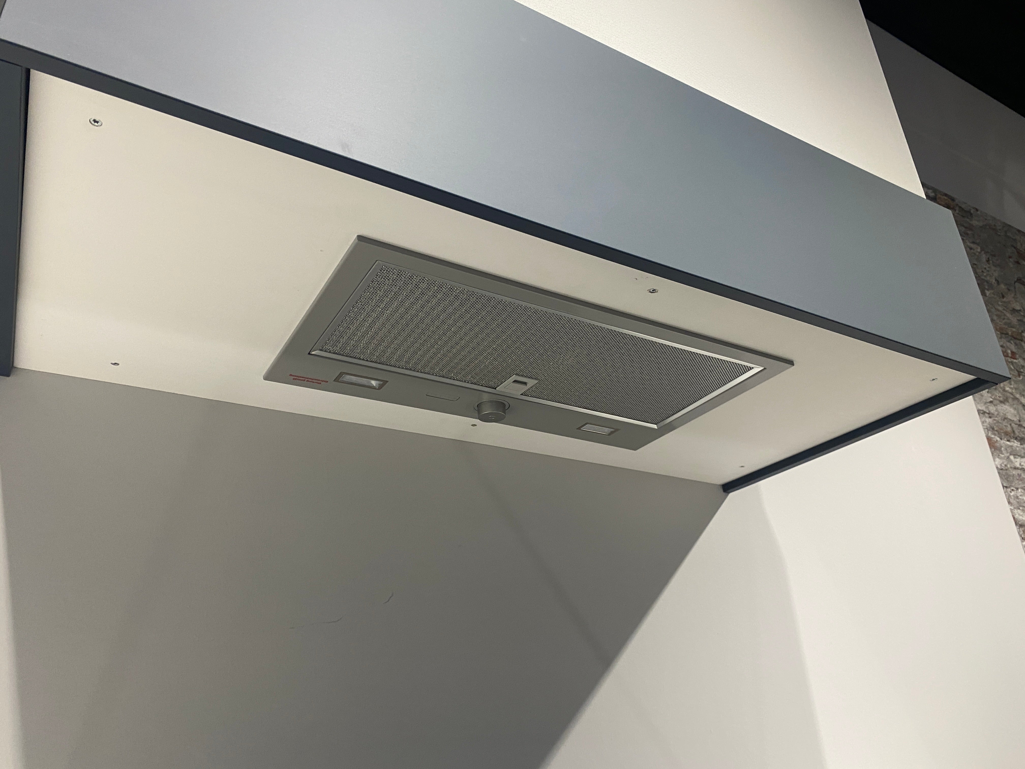 02644 - Blauw klassieke hoekkeuken