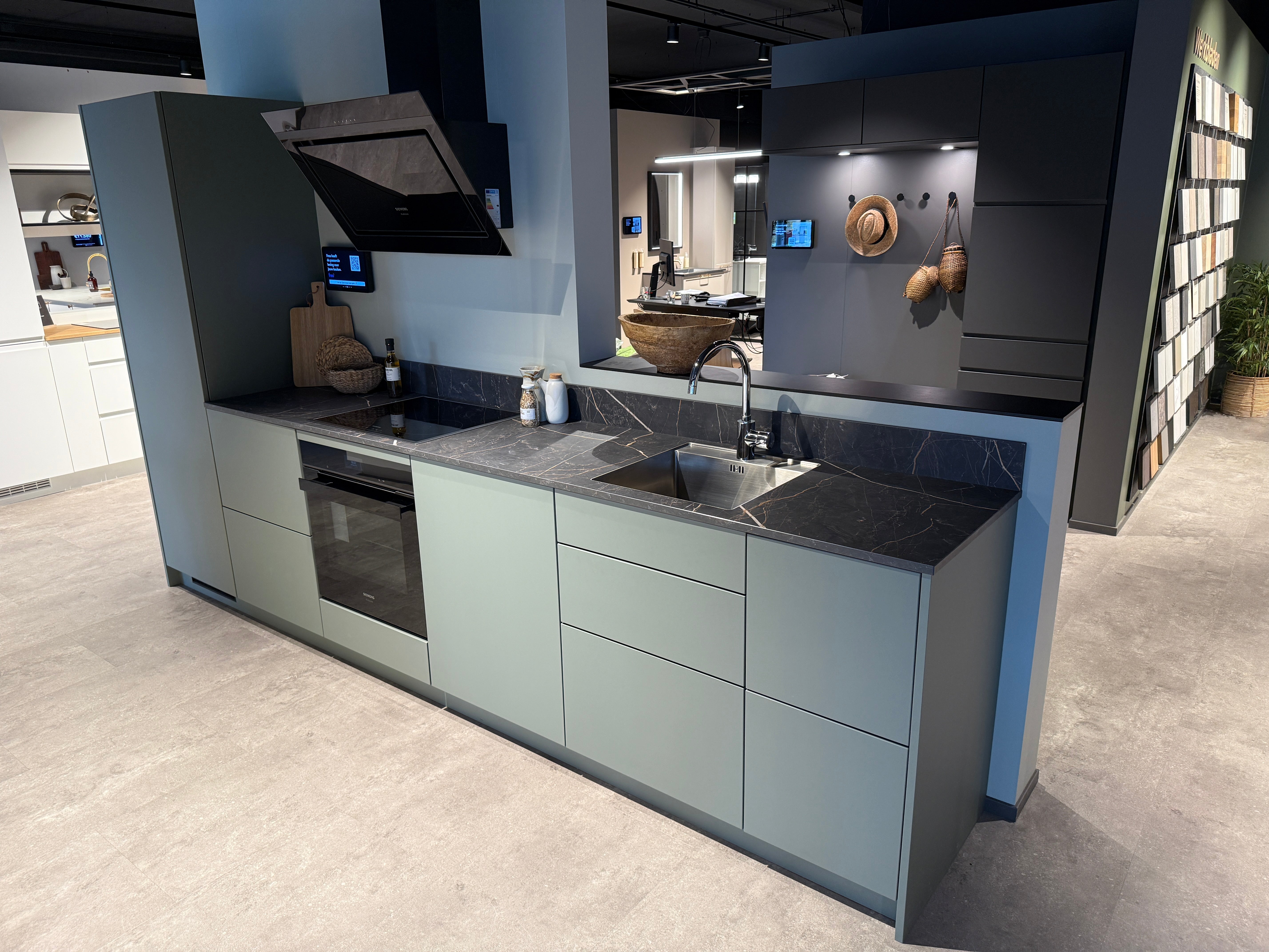 02772 - Veda green rechte keuken