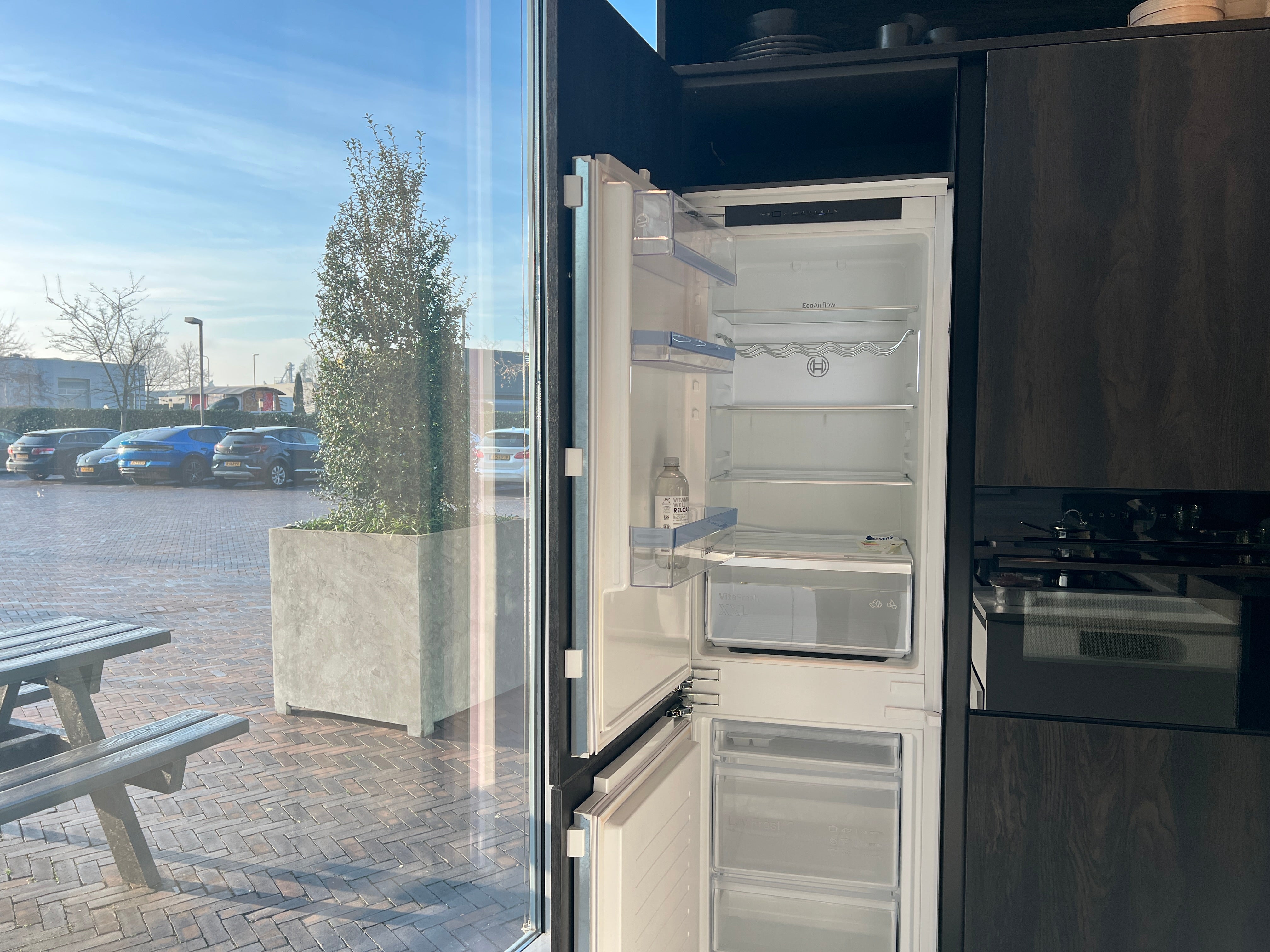 03391 - Moderne schiereiland keuken met bar