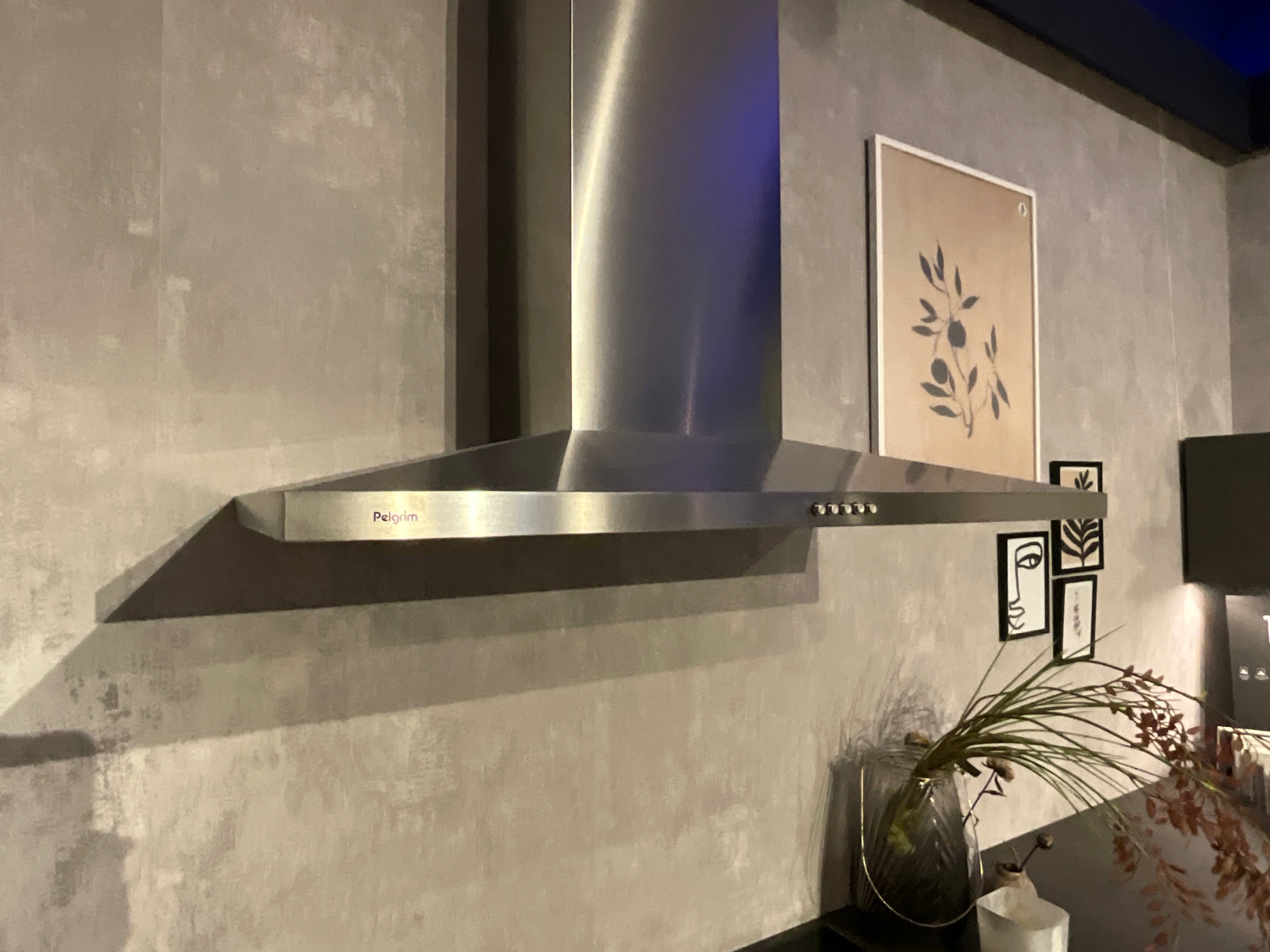 03459 - Betonlook hoekkeuken