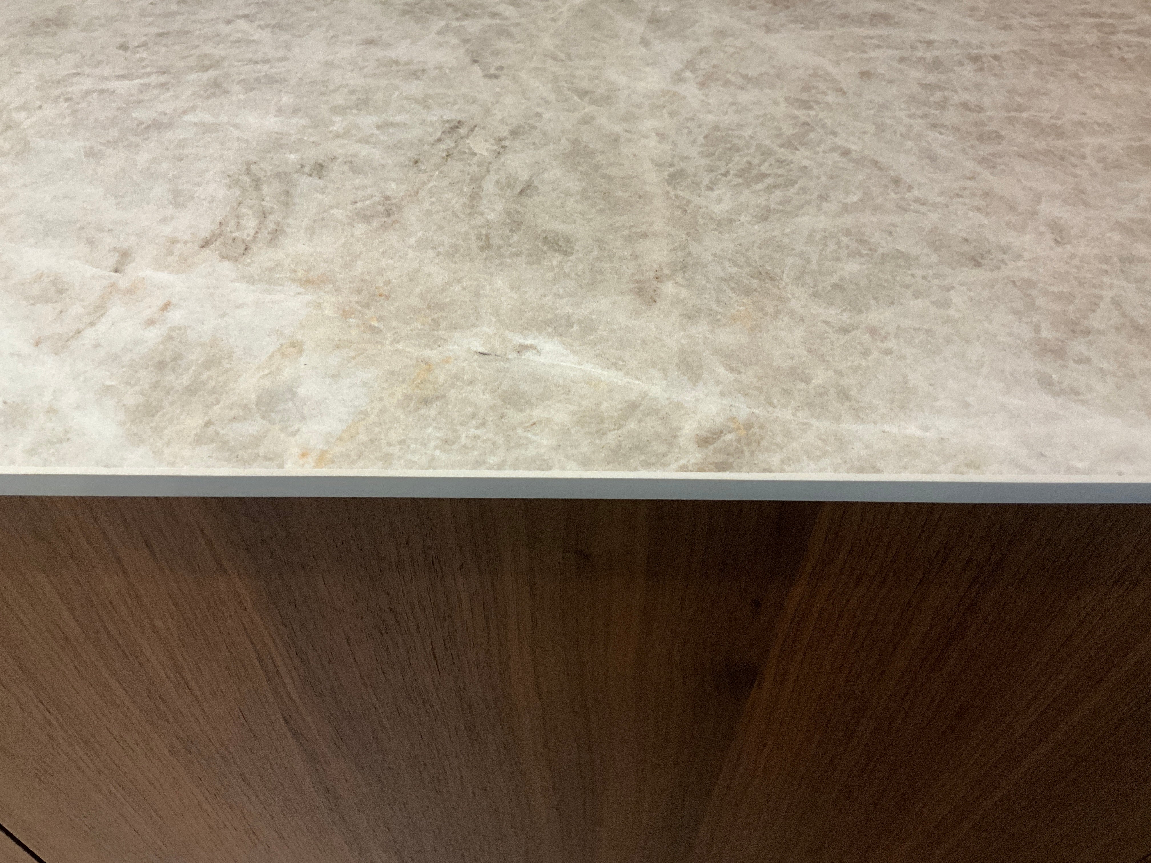 02448 - Eiken fineer eilandkeuken