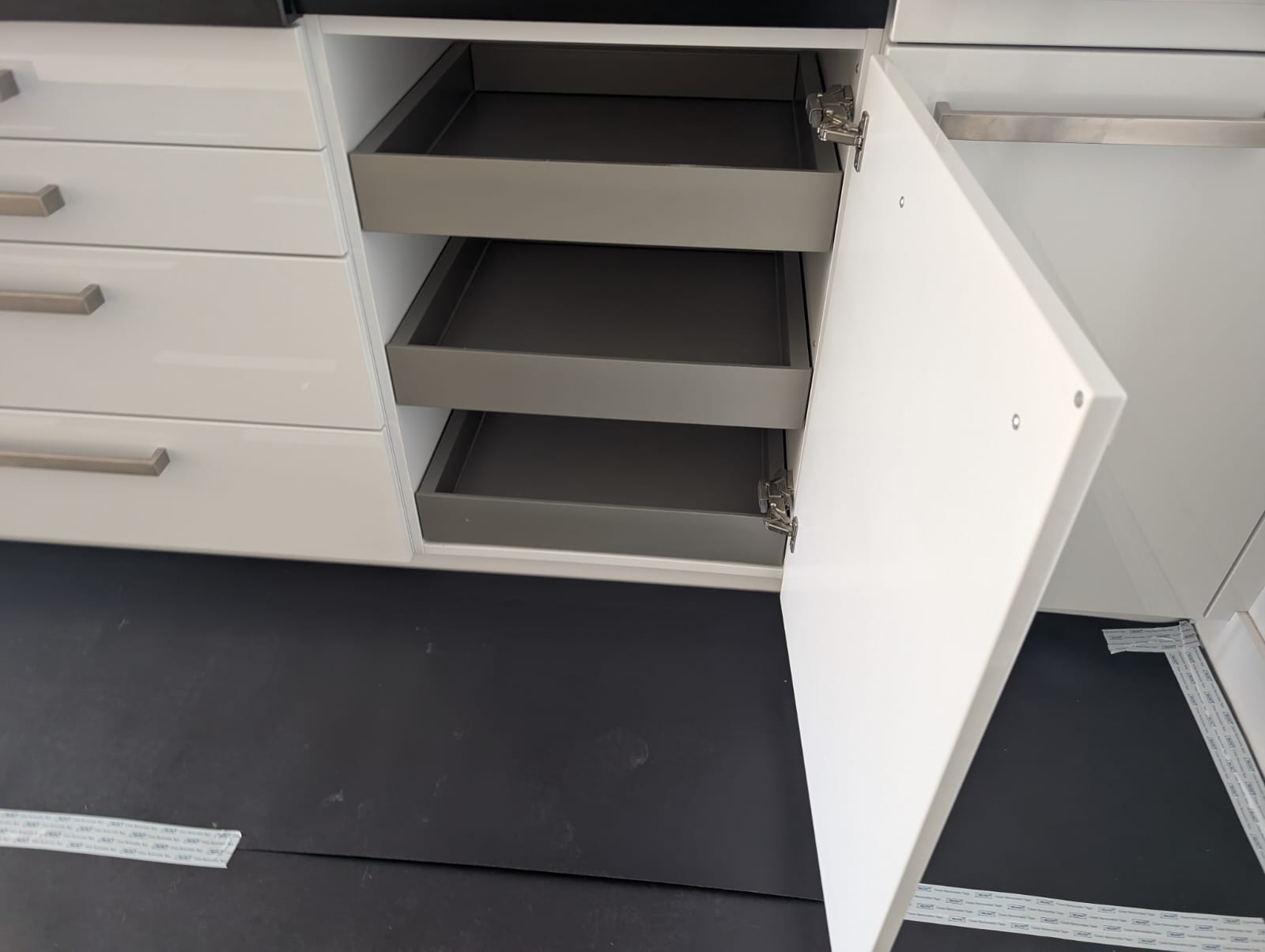 03377 - Witte rechte keuken