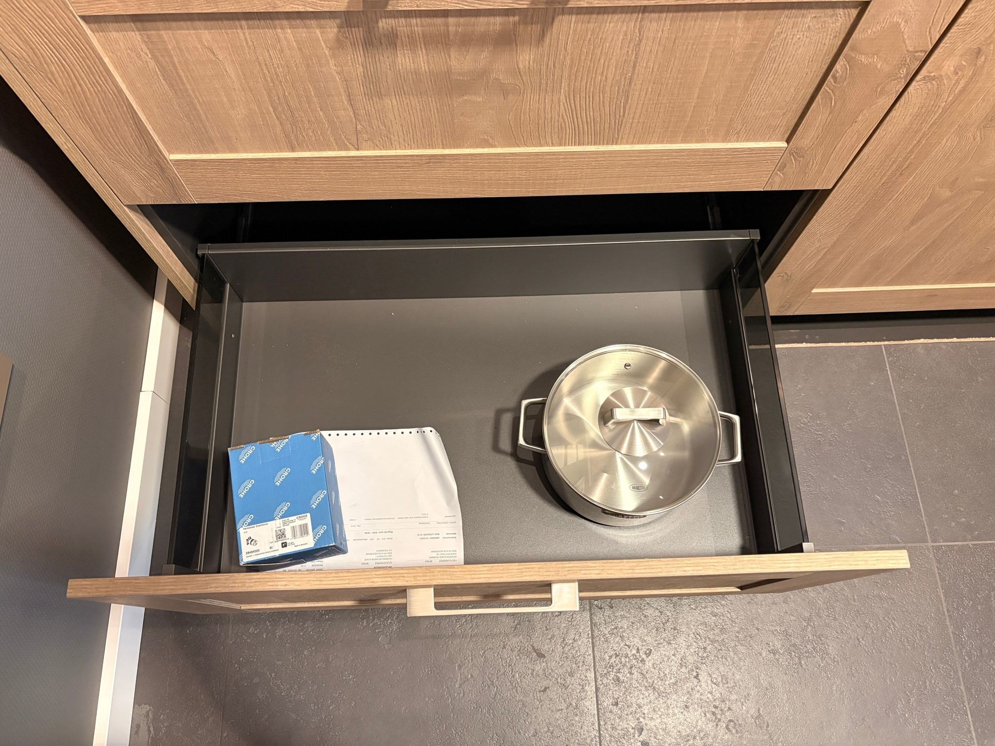 04649 - Houtlook schiereiland keuken