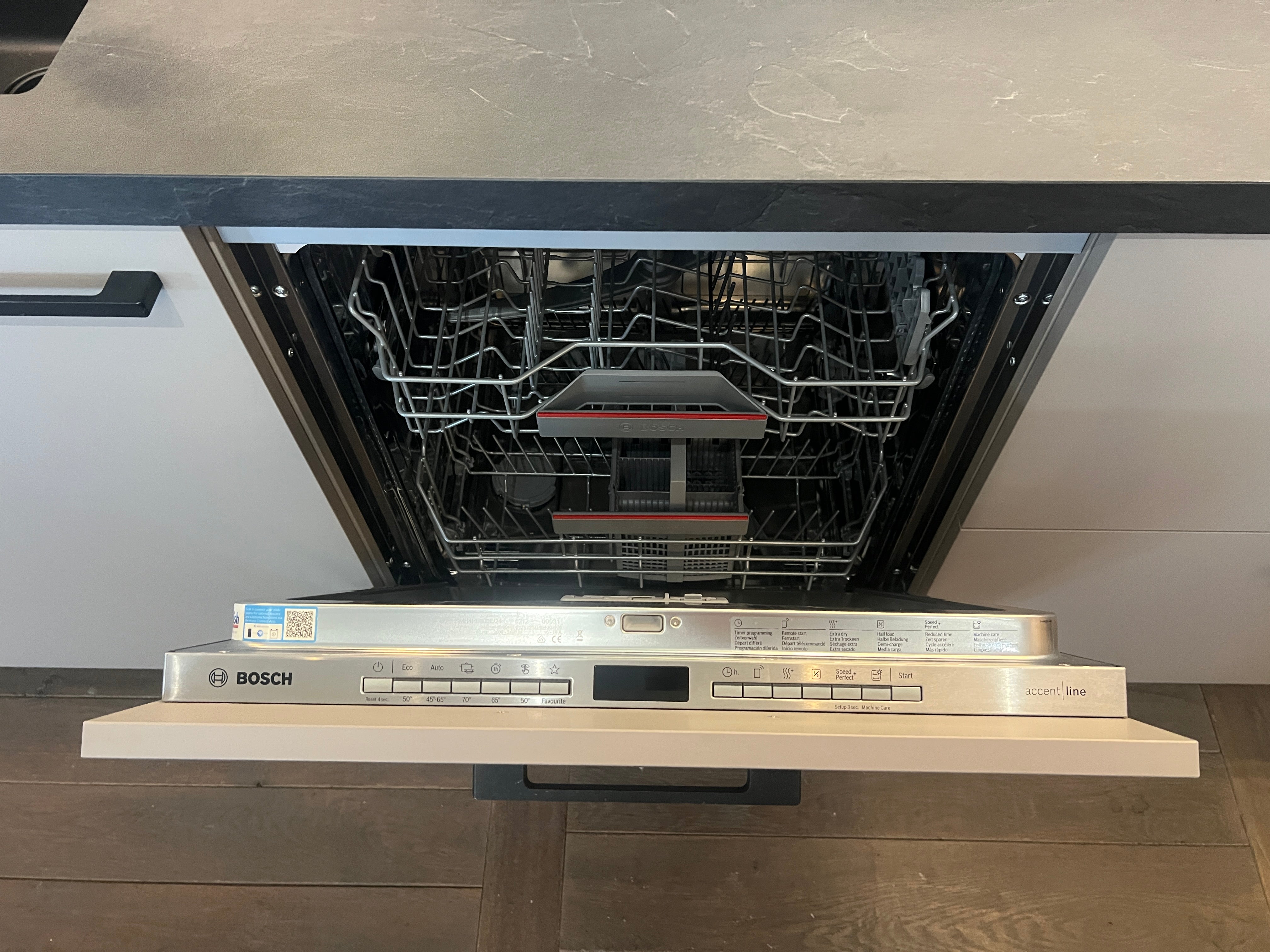 04303 - Beton grijze recht keuken