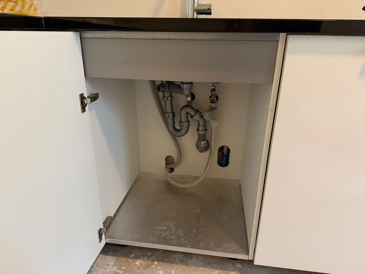 05570 - Witte schiereiland keuken