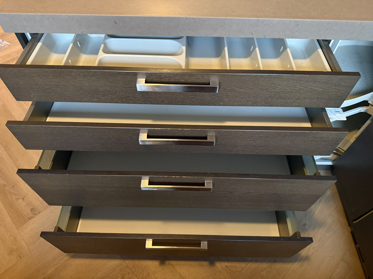 05855 - Houtlook schiereiland keuken