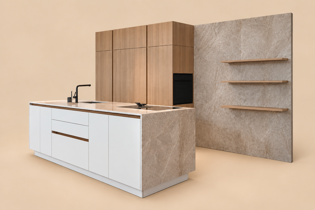 05121 - Luxe eilandkeuken van Pronorm met Bora apparatuur