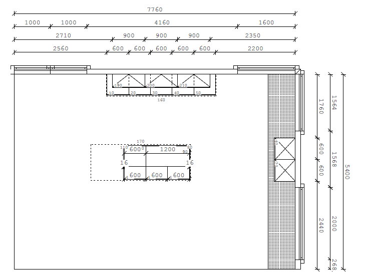02618 - Diepblauw mat AFP eilandkeuken