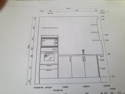 33724 - Häcker beton parelgrijze schiereiland keuken