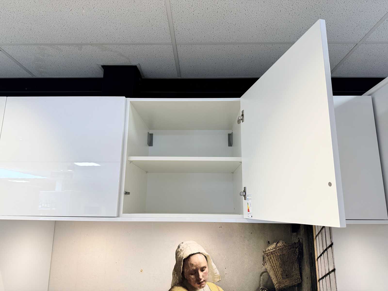 04503 - Greeploze witte hoekkeuken