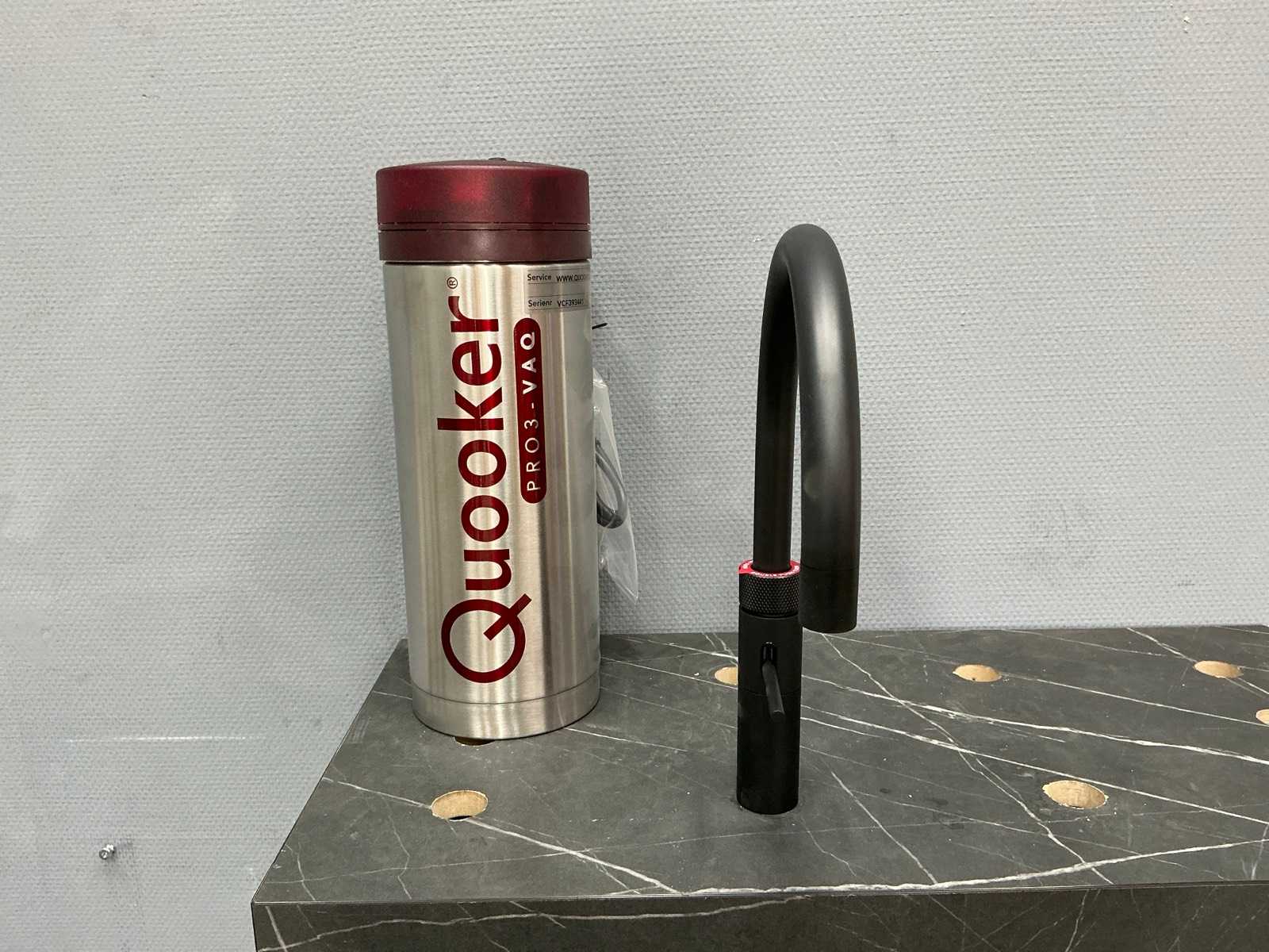 Quooker kraan met boiler