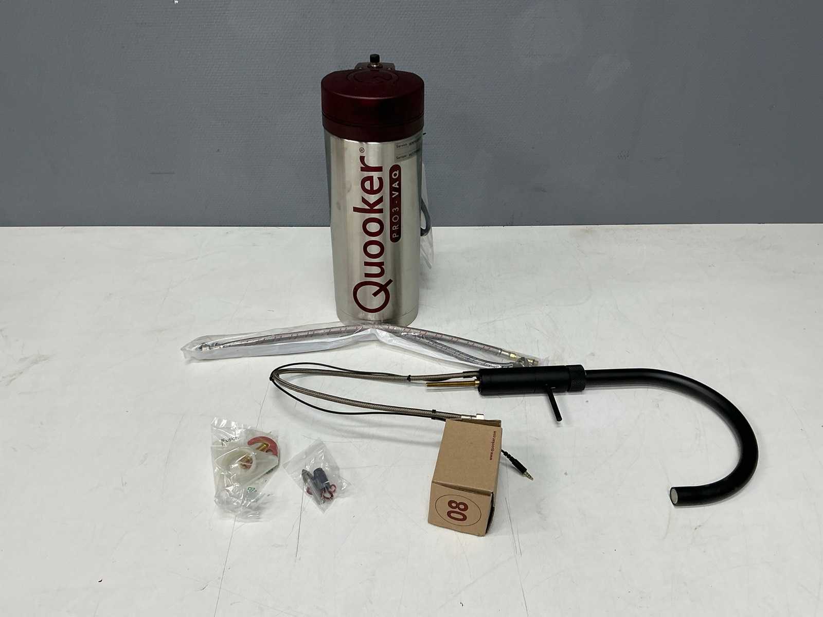 Quooker kraan met boiler