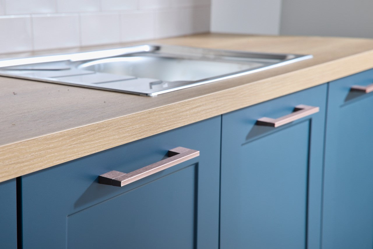 04817 - Landelijke Schüller keuken in diepblauw