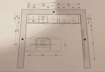 02510 - Moderne Rotpunkt keuken